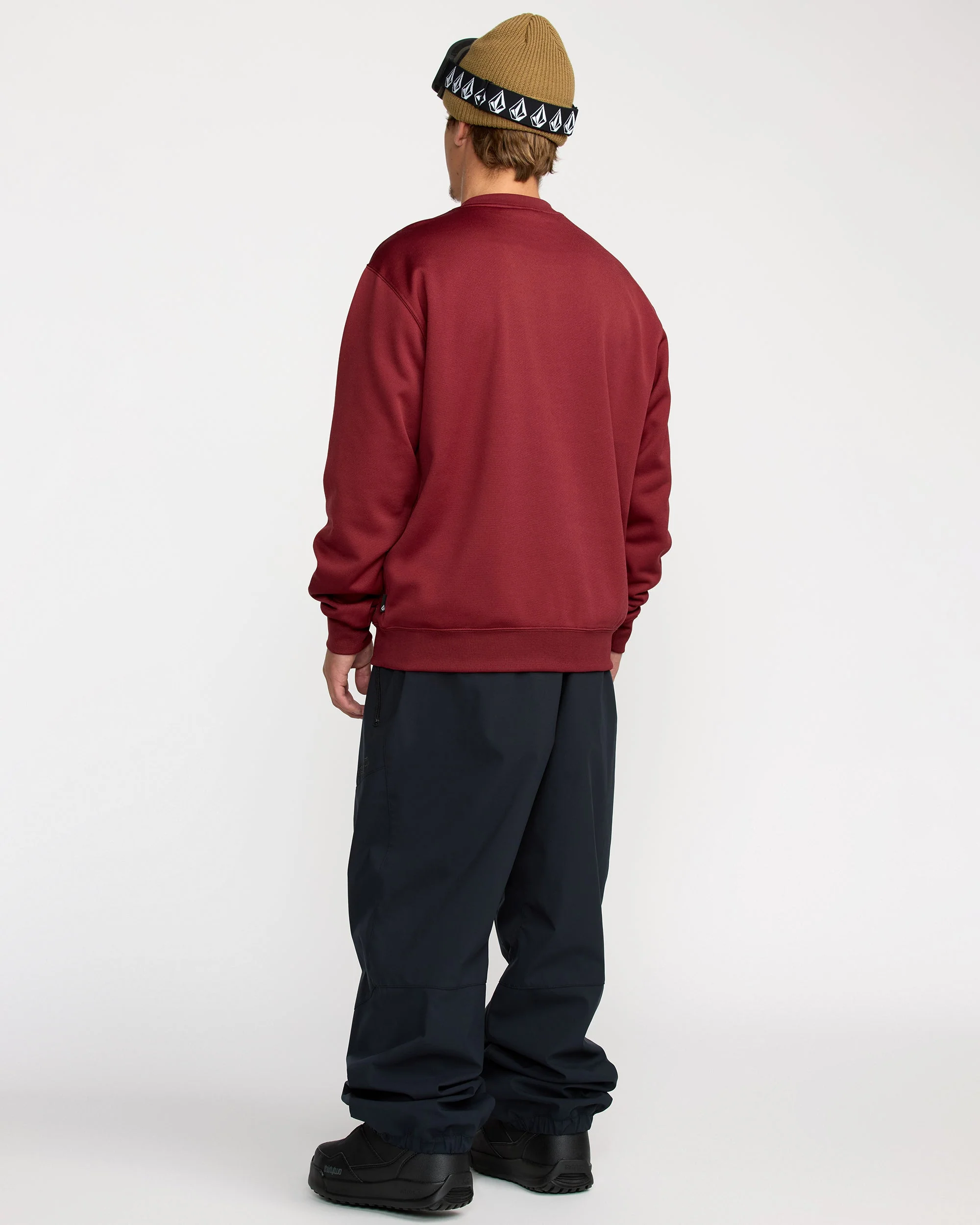 Hydro Fleece Sweatshirt - Burnt Red - Image 4