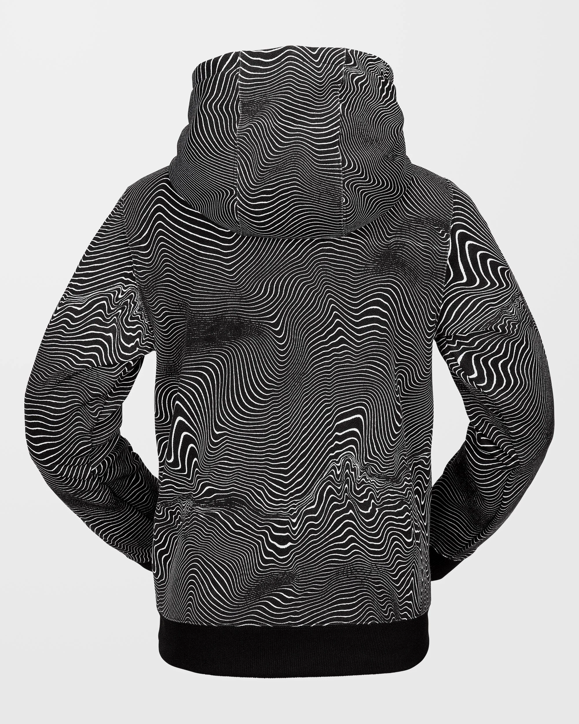 Hydro Fleece Kapuzenpullover - Black Print - (KINDER) - Image 2