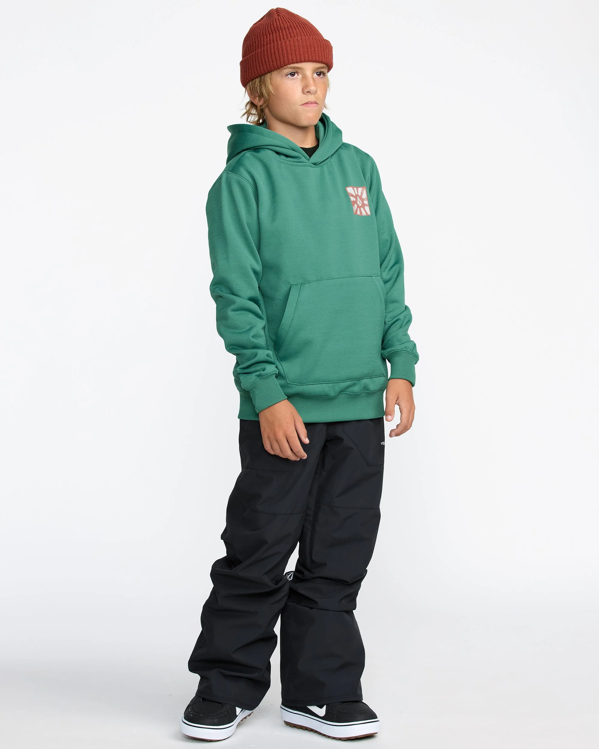 Hydro Fleece Kapuzenpullover - Spruce Green - Image 6