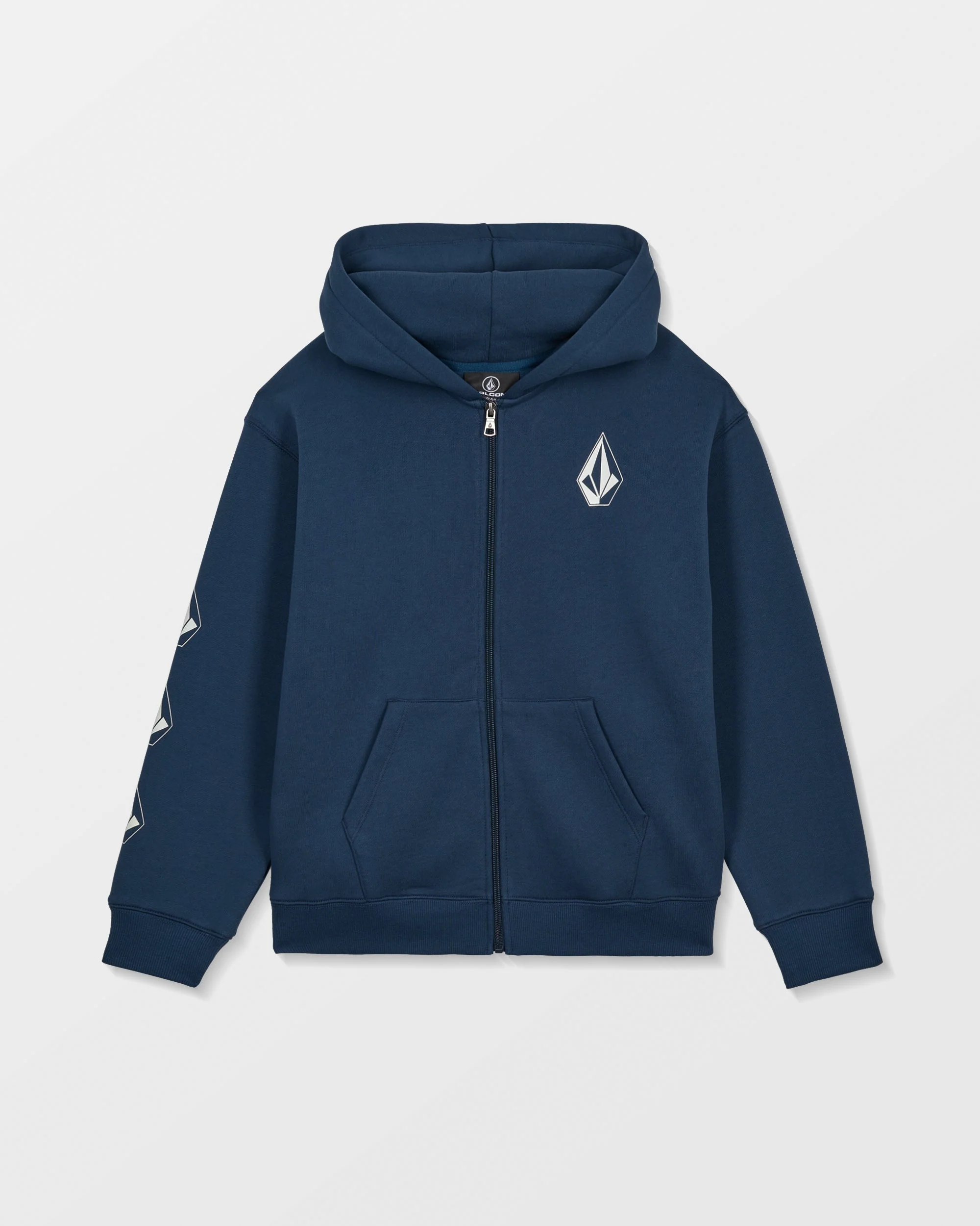 Iconic Stone Gid Zip Hoodie - Dust Bowl Indigo - (KINDER) - Image 3