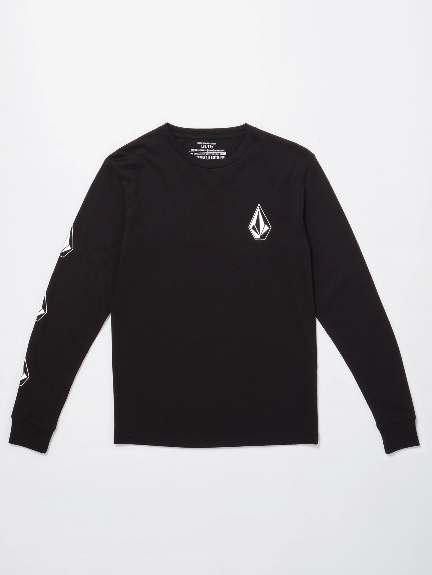 Iconic Stone T-shirt - BLACK - (KINDER)