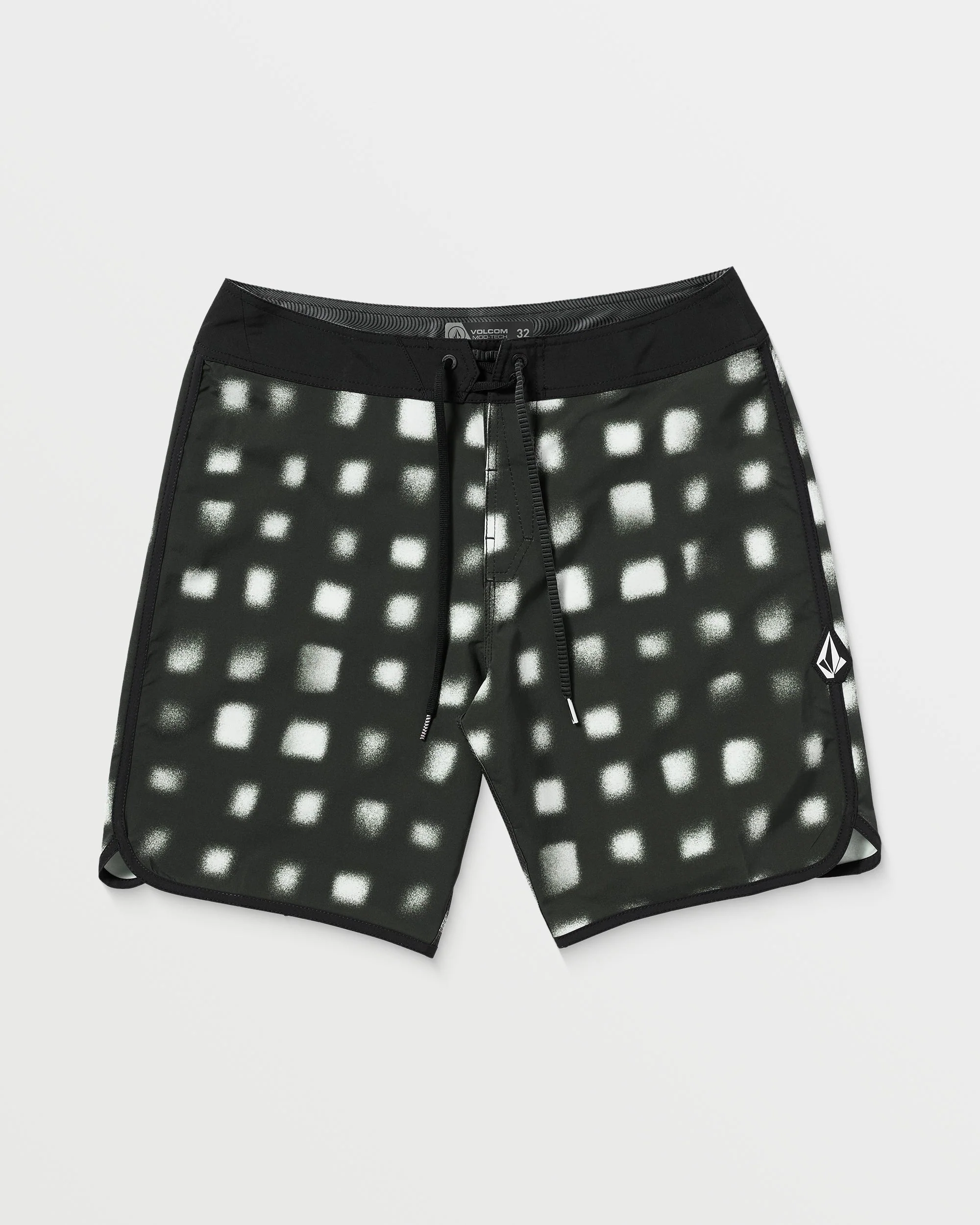 Infuse Scallop Mod 19" Boardshorts - BLACK - Image 7