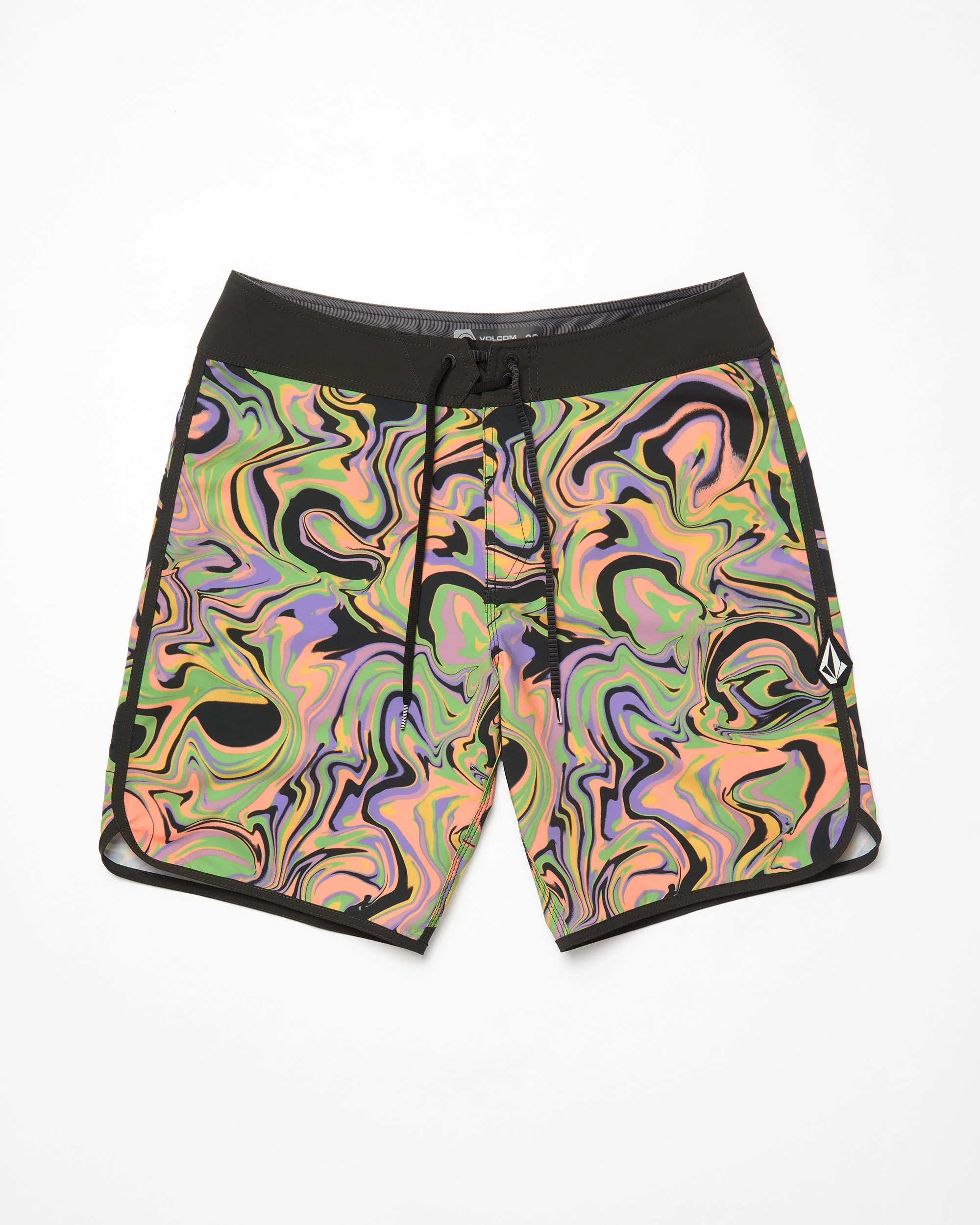 Infuse Scallop Mod 19" Boardshorts - STEEL PURPLE - Image 7