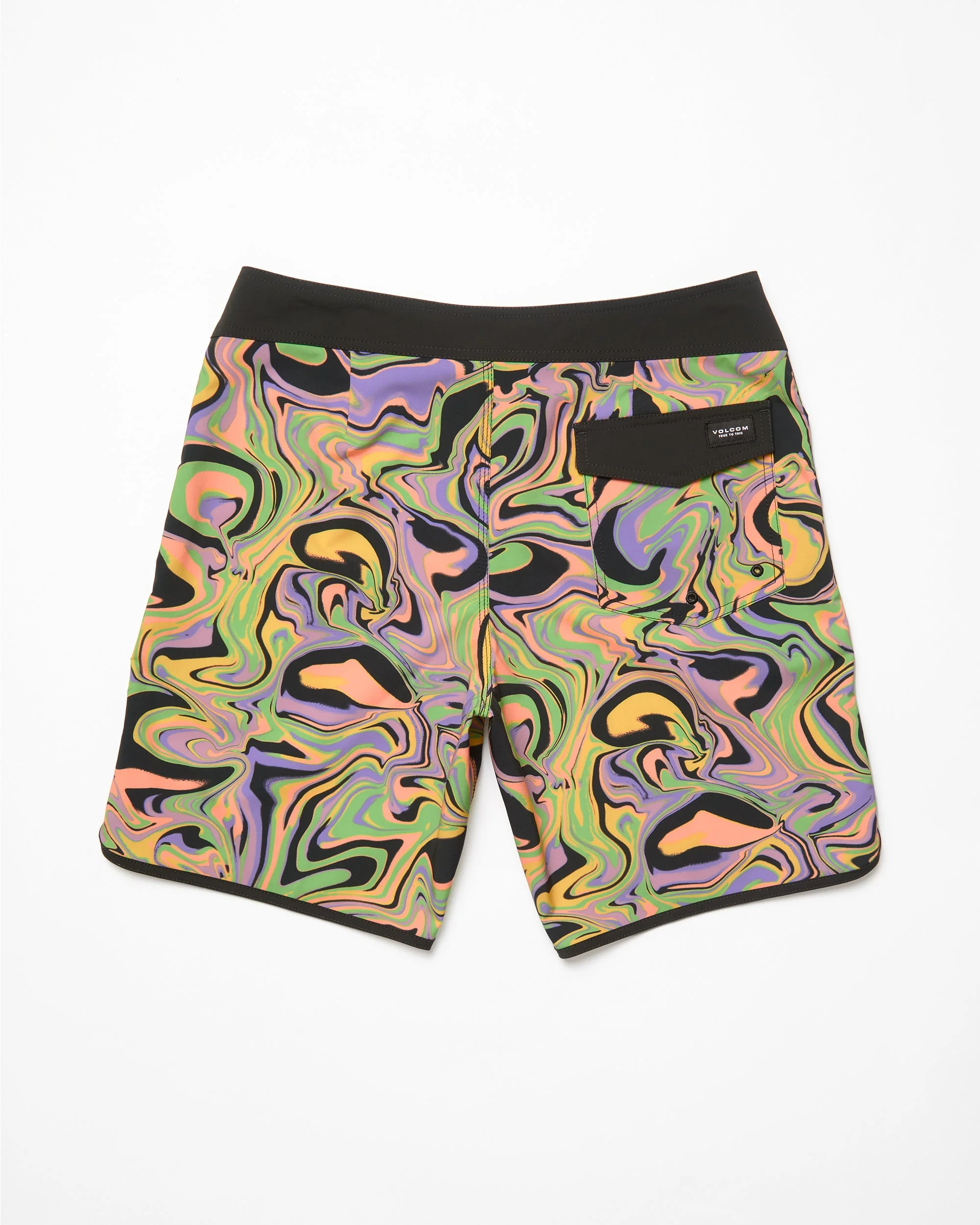 Infuse Scallop Mod 19" Boardshorts - STEEL PURPLE - Image 8