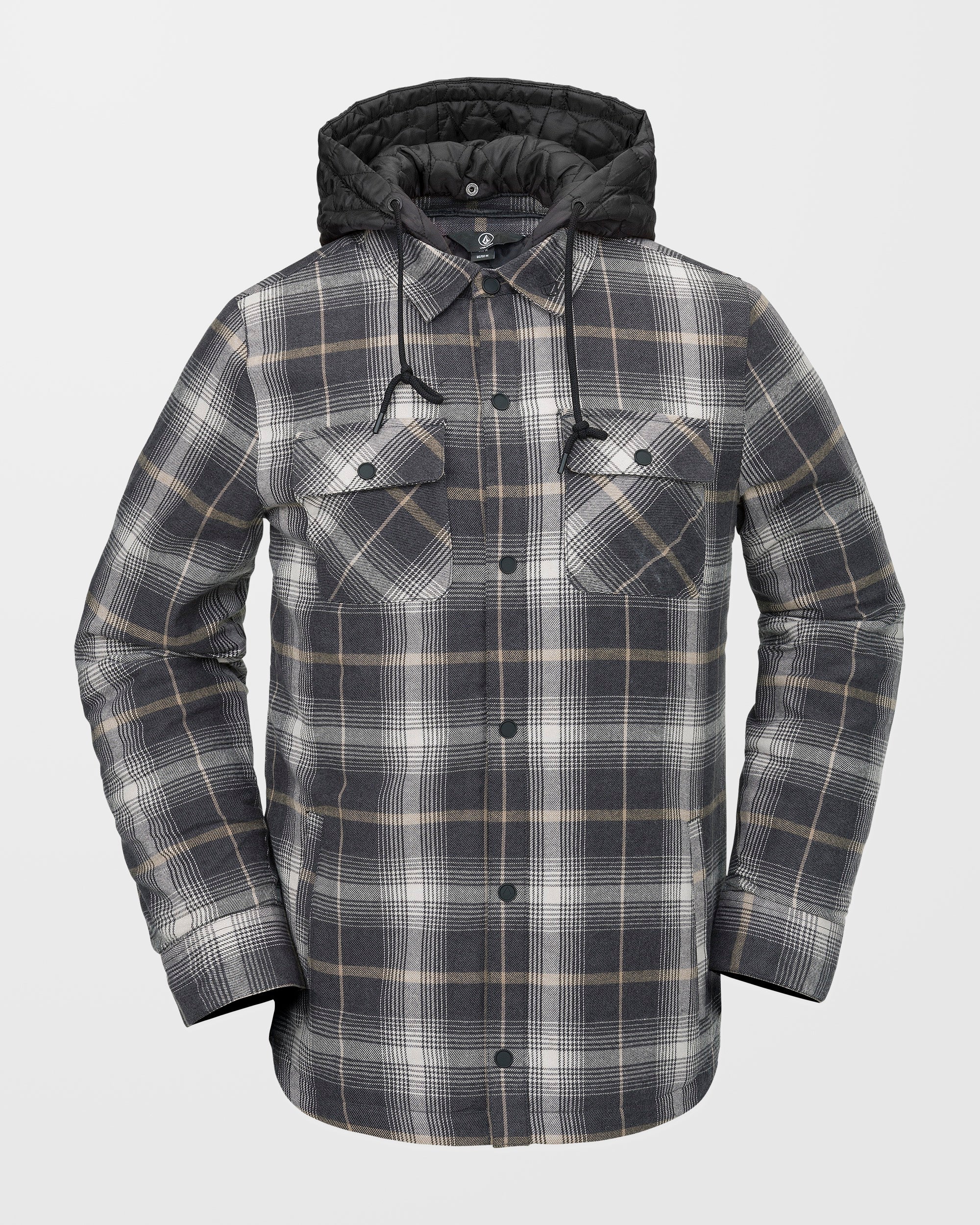 Insulated Riding Flannel Jacke - Stone