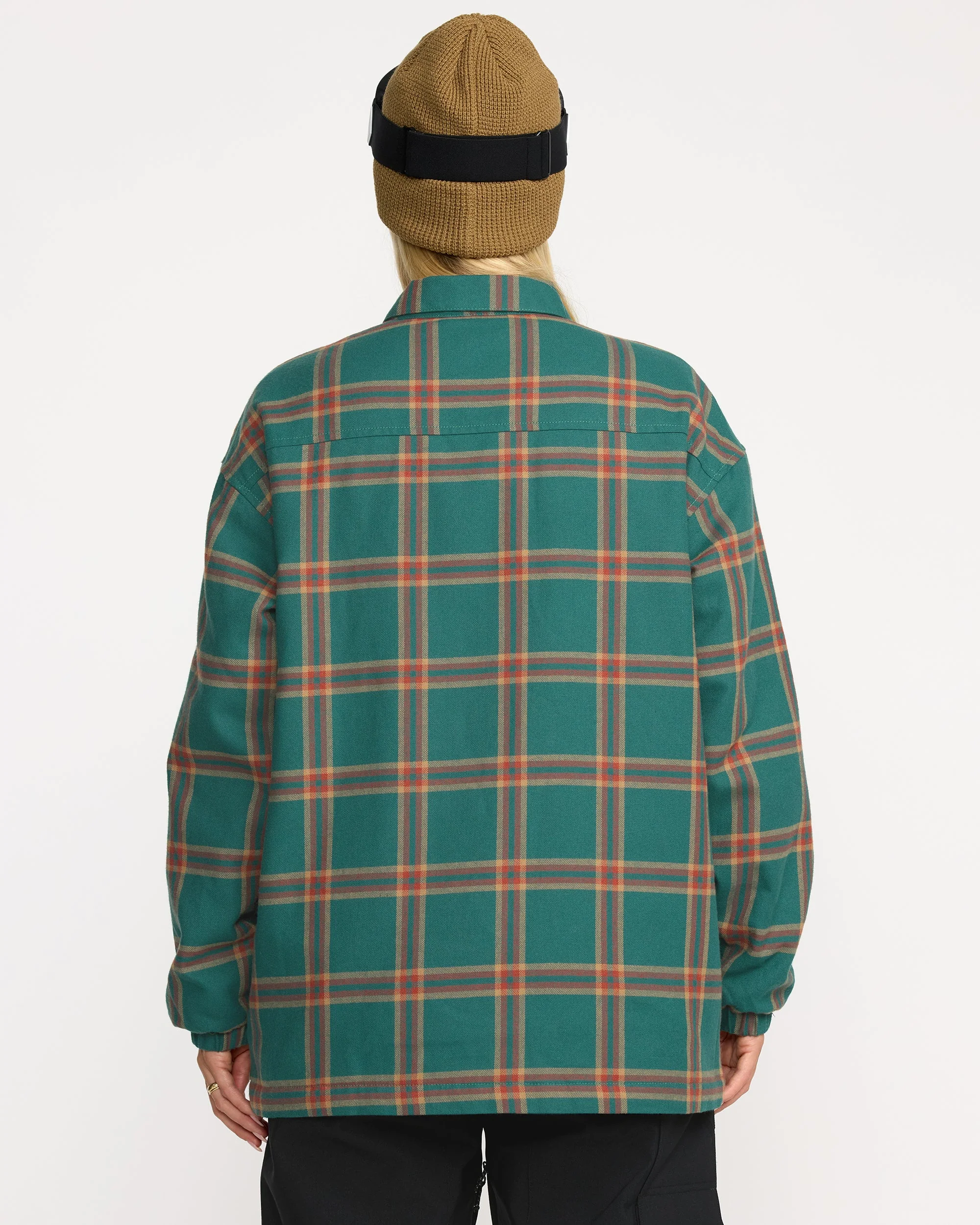 Insulated Riding Flannel Jacke - Atlantic Deep - Image 2