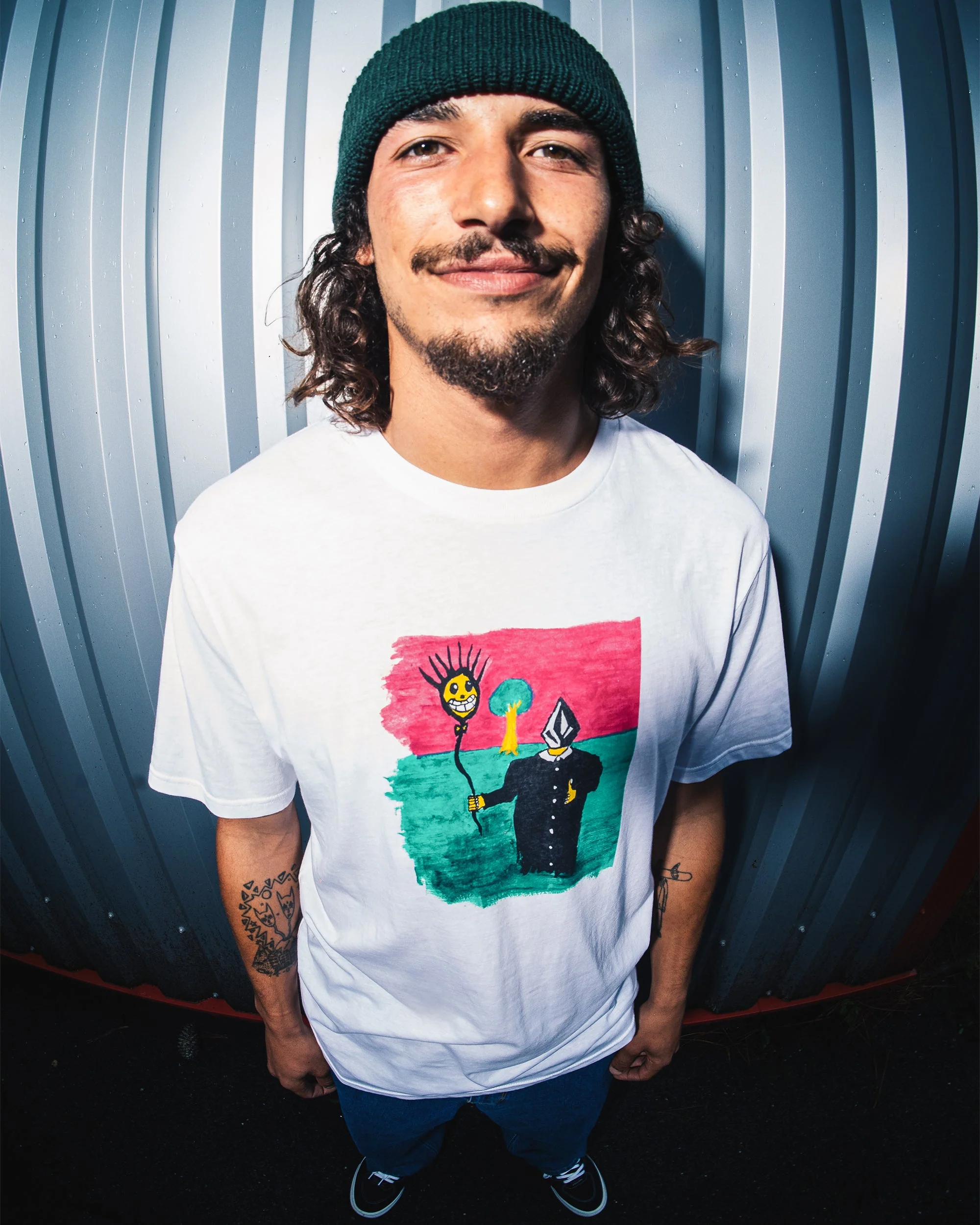 Issam T-Shirt - White - Image 4