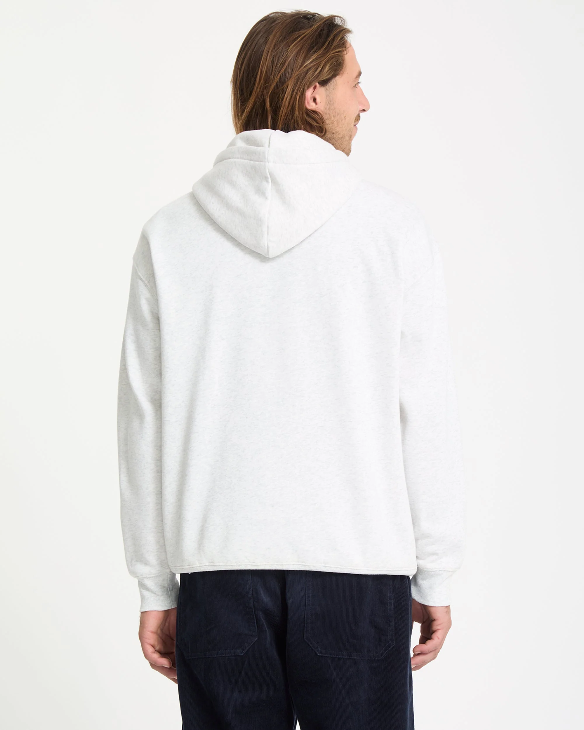 Issam Hoodie - Bone Heather - Image 3
