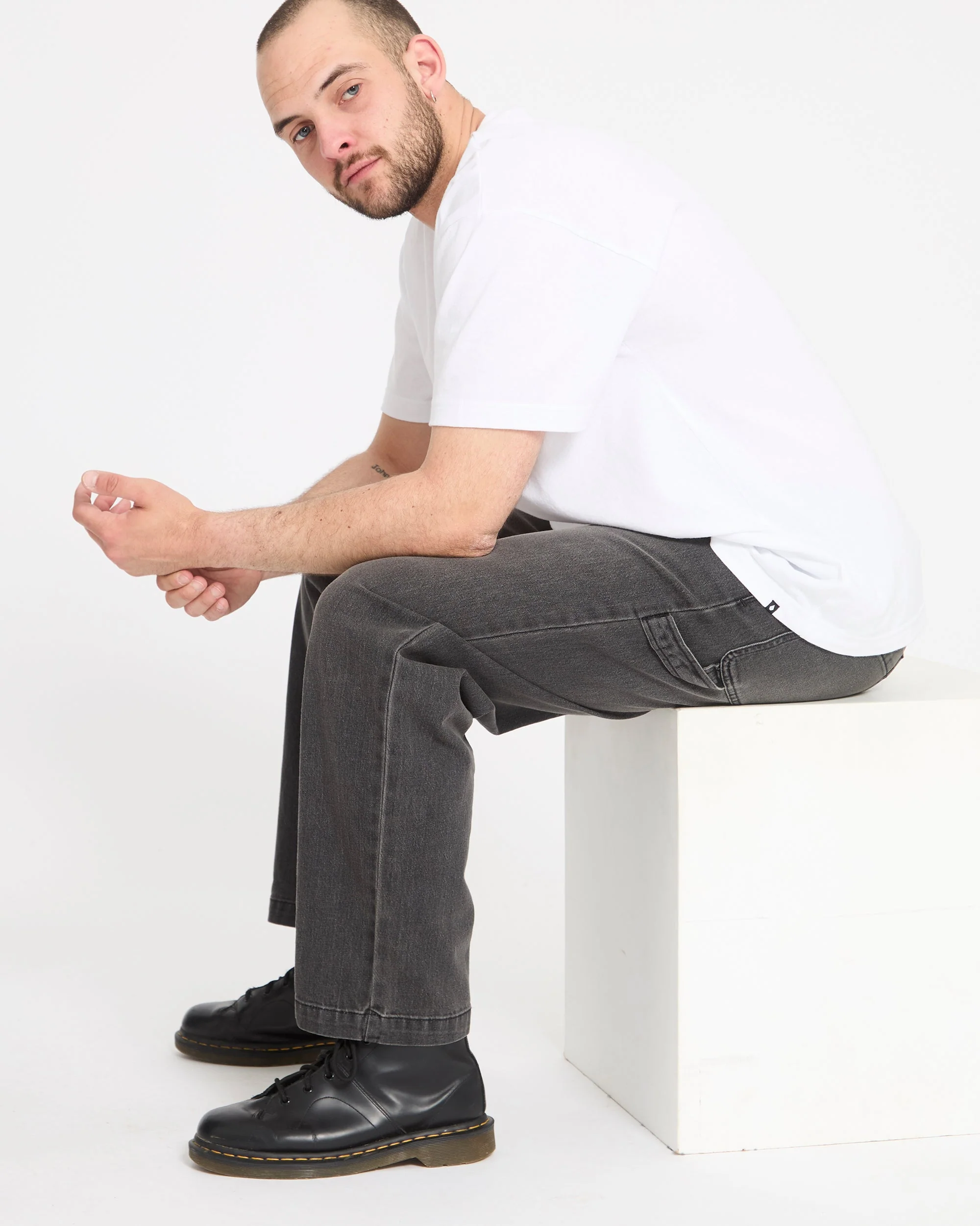 Kraftsman II Jeans - Black Grey - Image 10