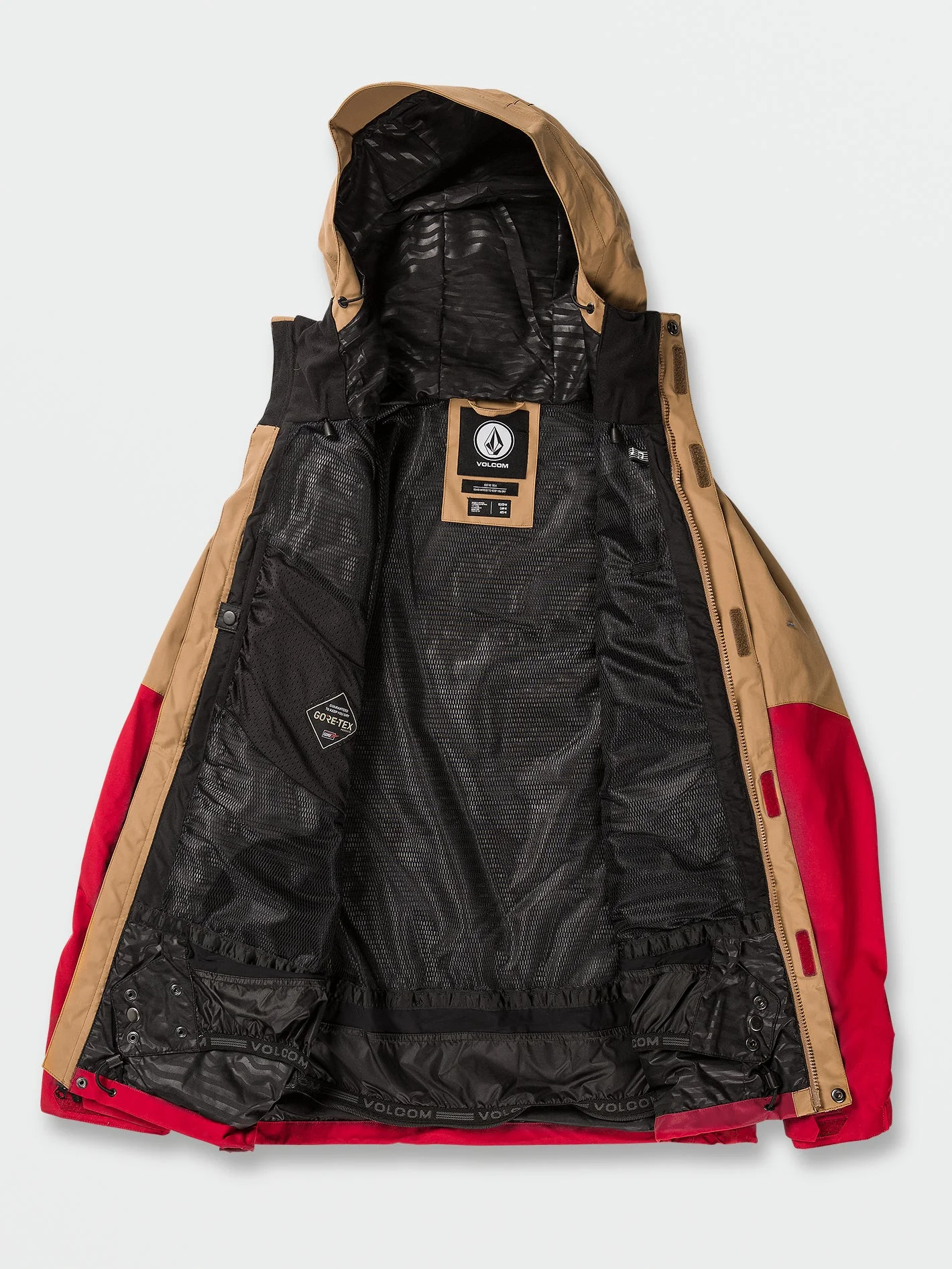 L Gore-Tex Jacket - Caramel - Image 3