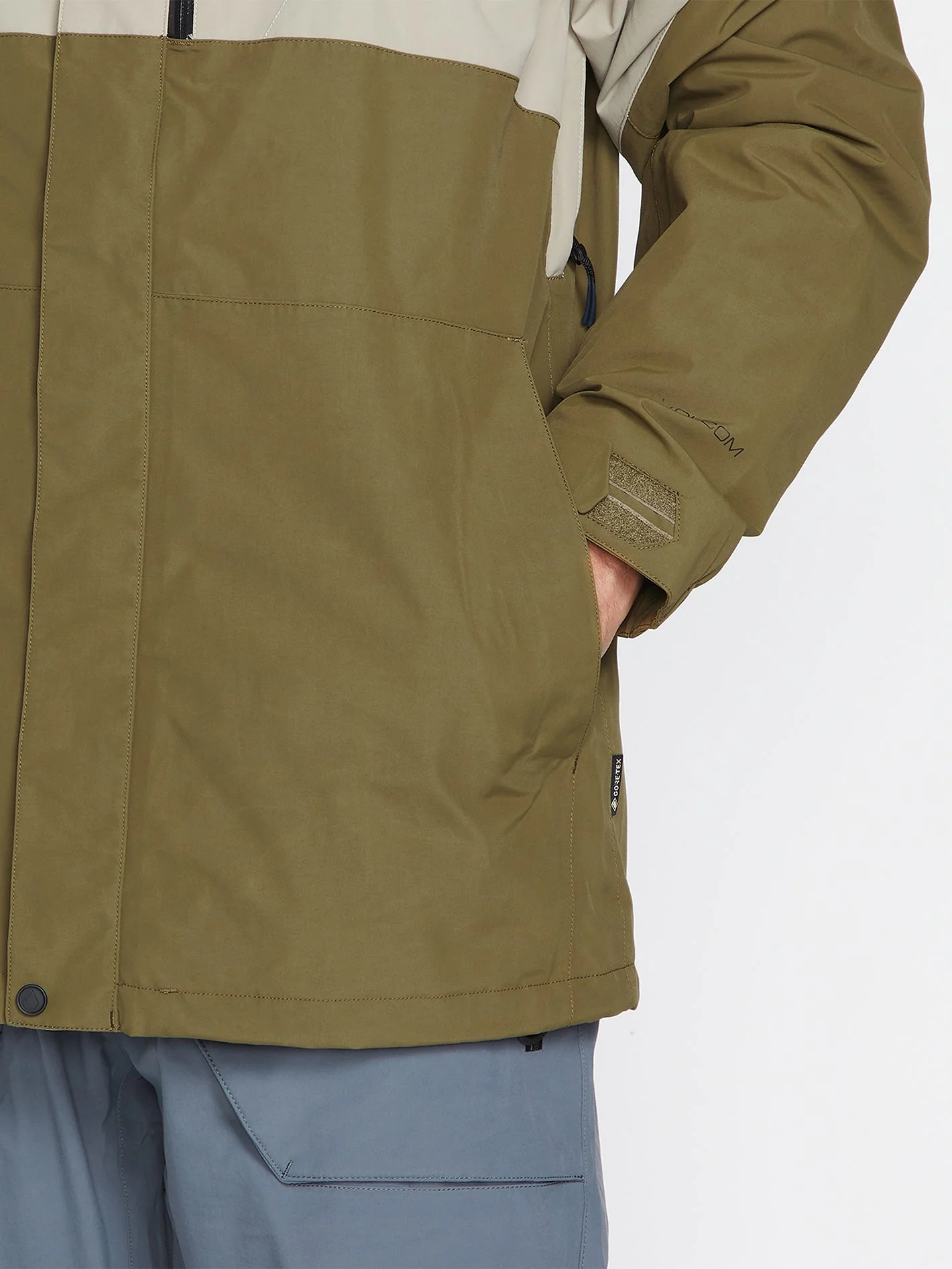 L Gore-Tex Jacket - Dark Khaki - Image 10