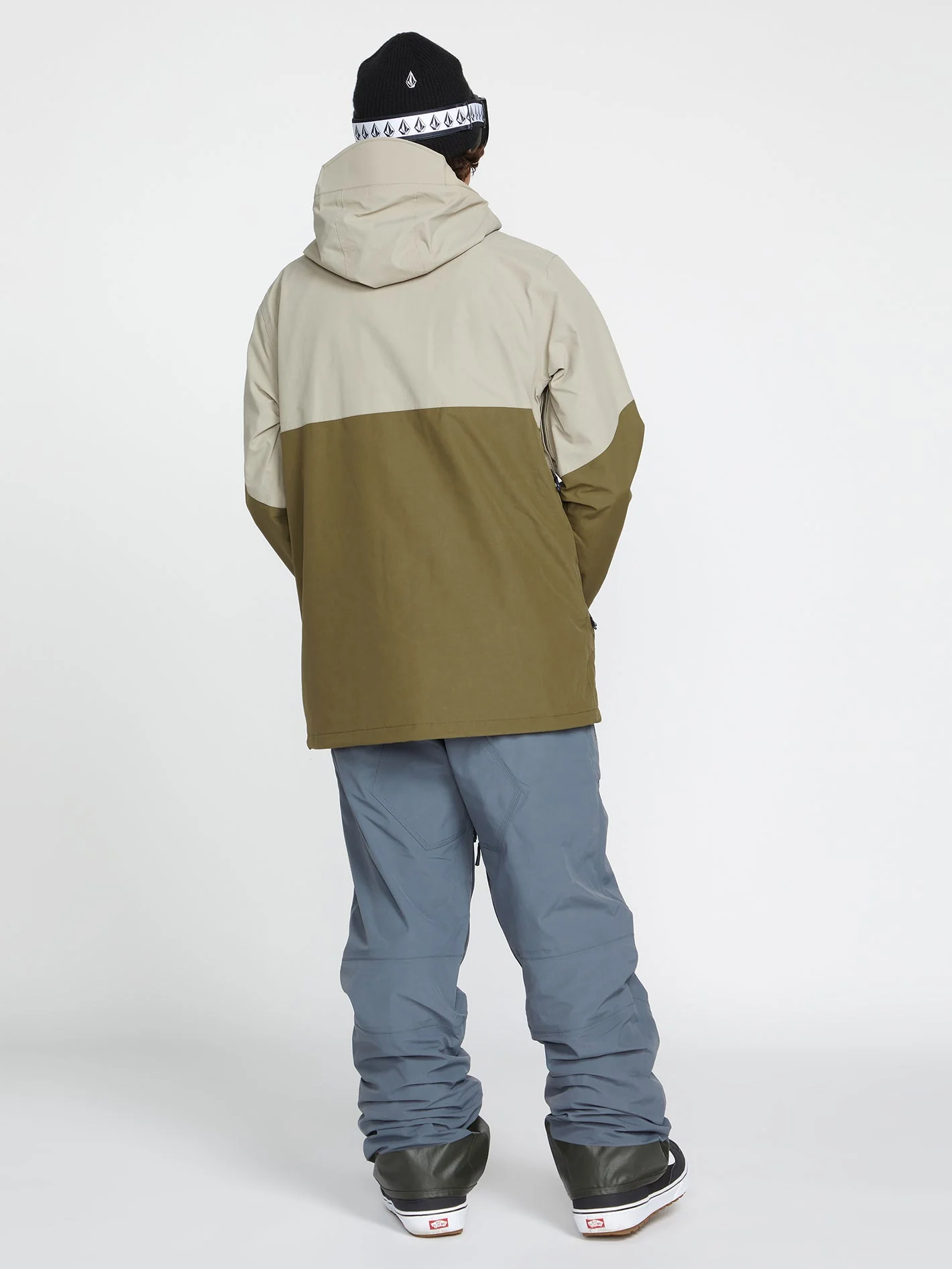 L Gore-Tex Jacket - Dark Khaki - Image 2