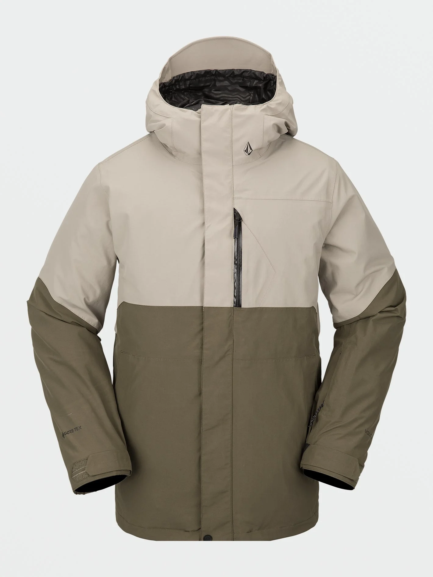 L Gore-Tex Jacket - Dark Khaki - Image 3