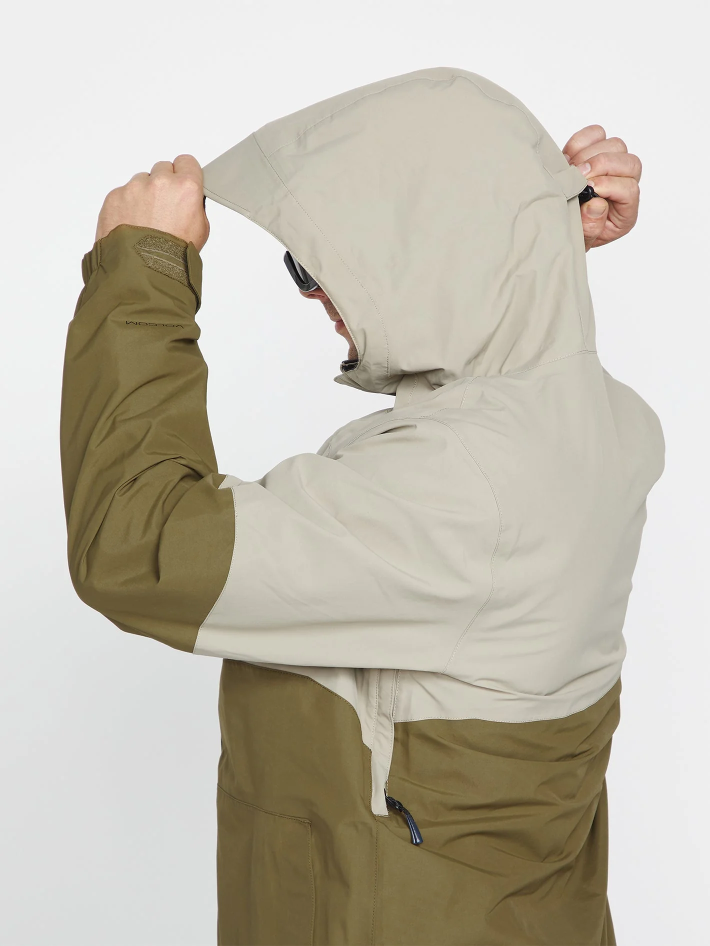 L Gore-Tex Jacket - Dark Khaki - Image 7