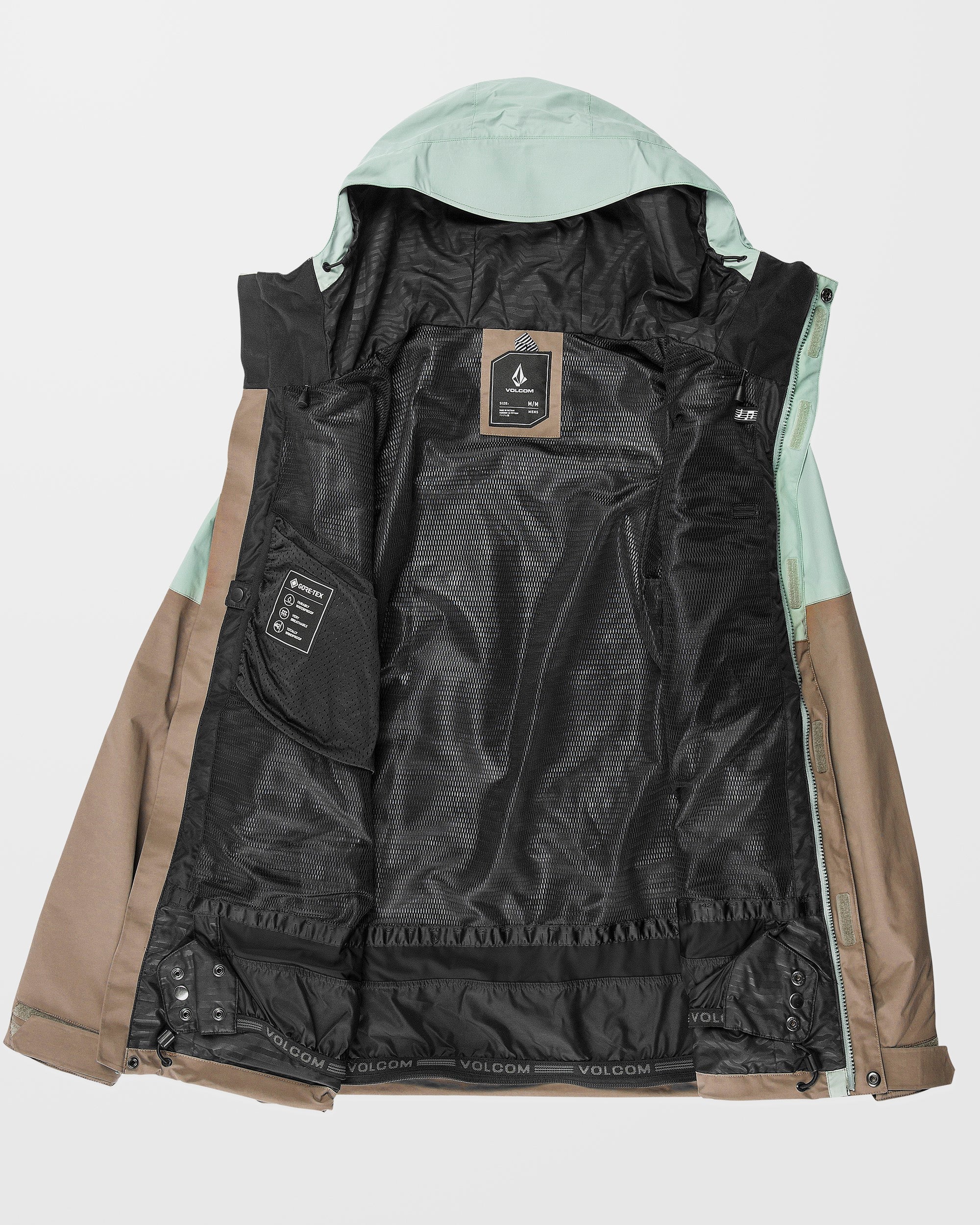 L Gore-Tex Jacke - Agave - Image 3