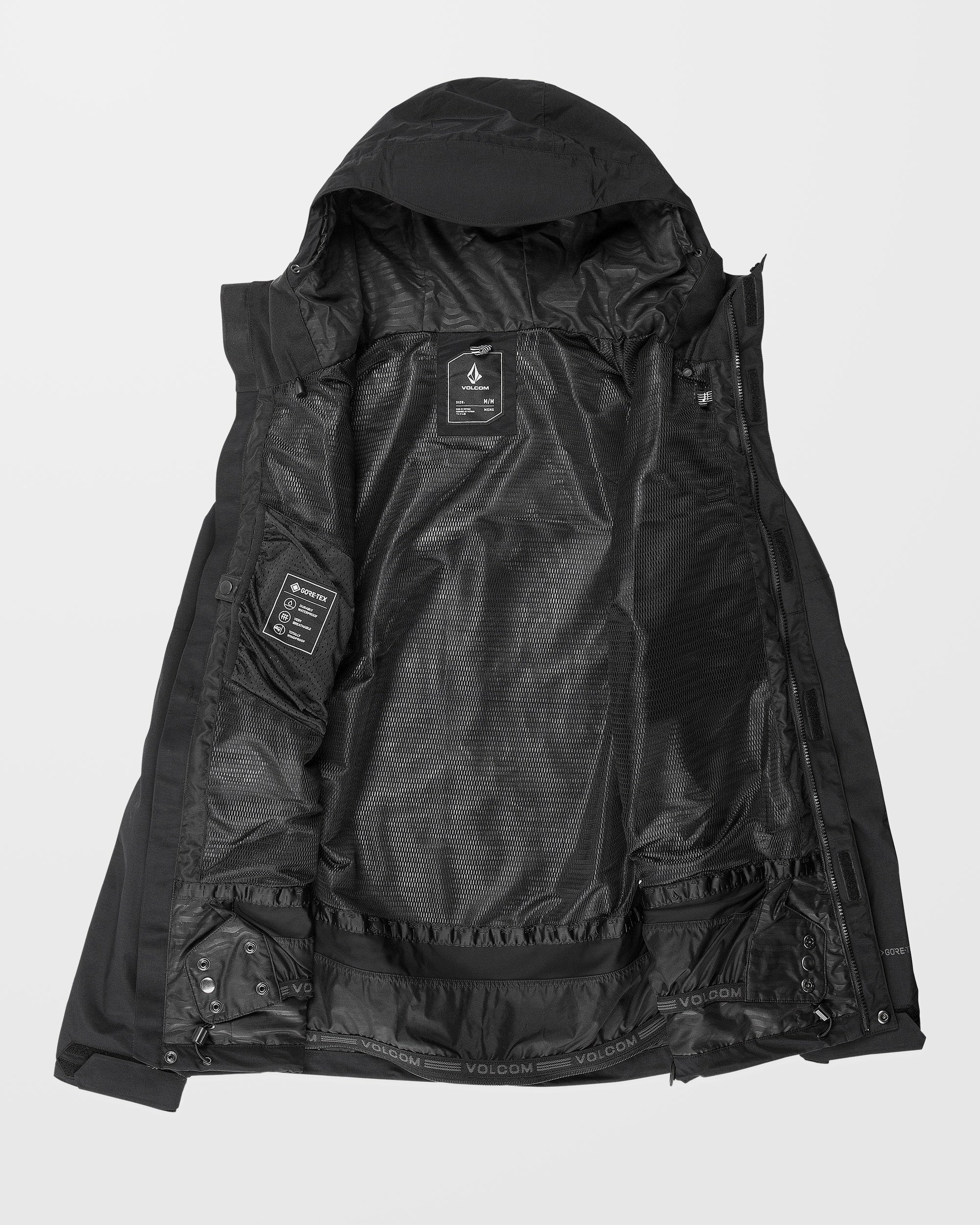 L Gore-Tex Jacke - Black - Image 3