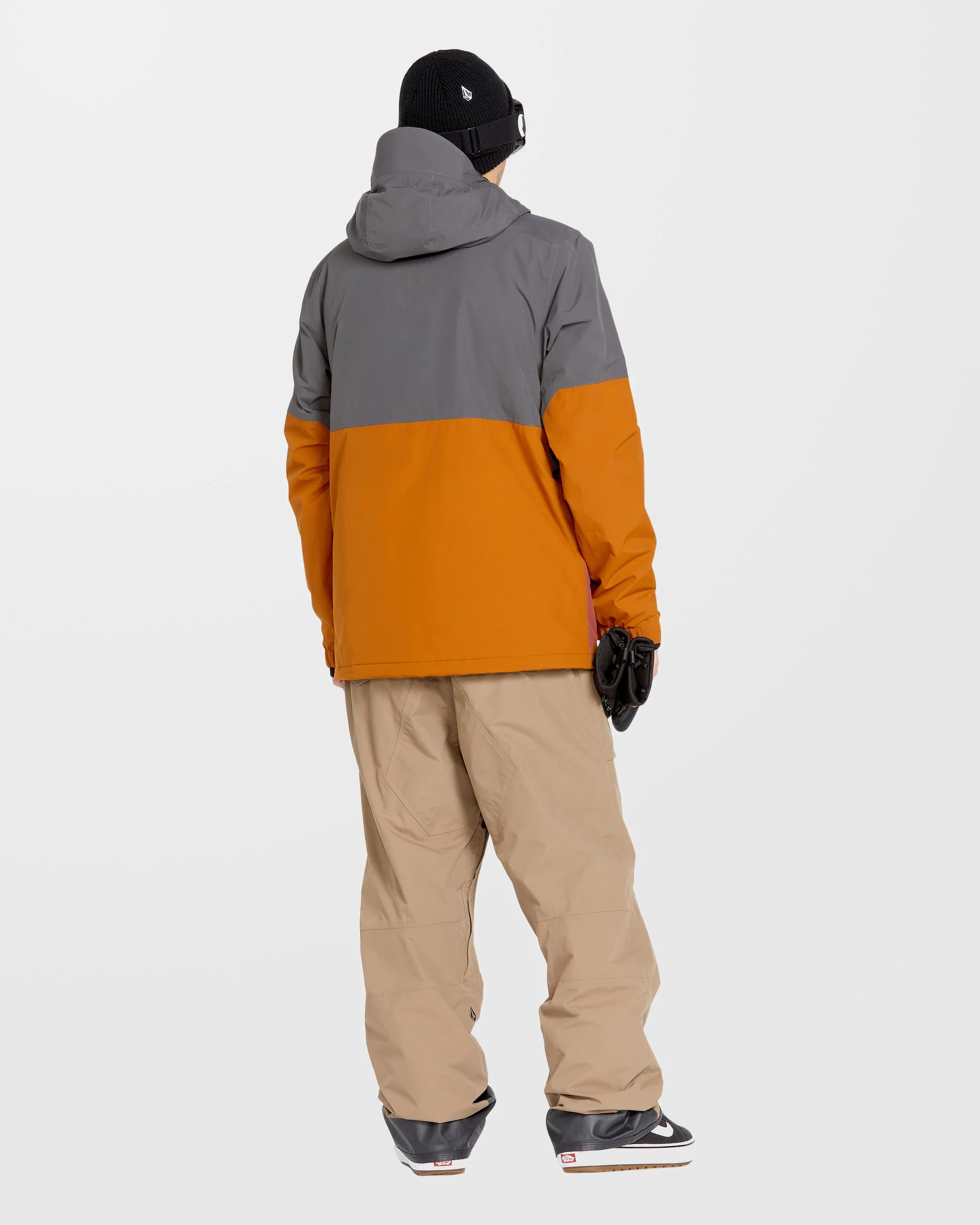 L Gore-Tex Jacke - Caramel - Image 4