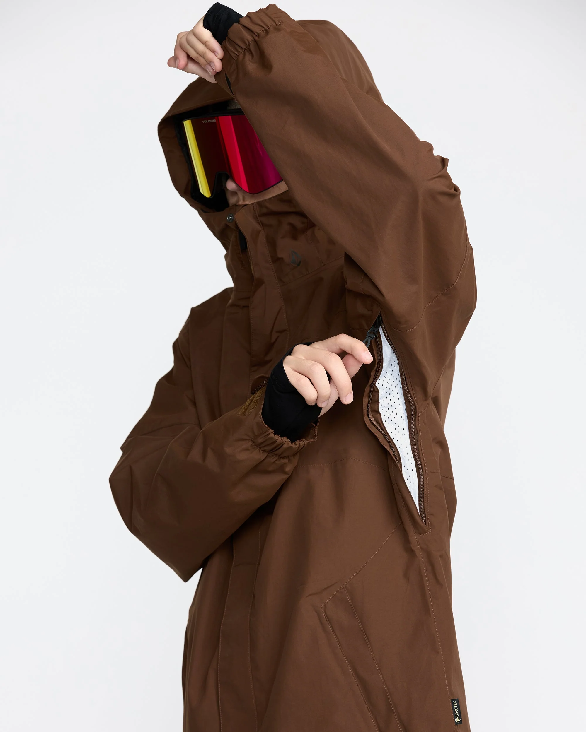 L Gore-Tex Jacke - Brown - Image 6