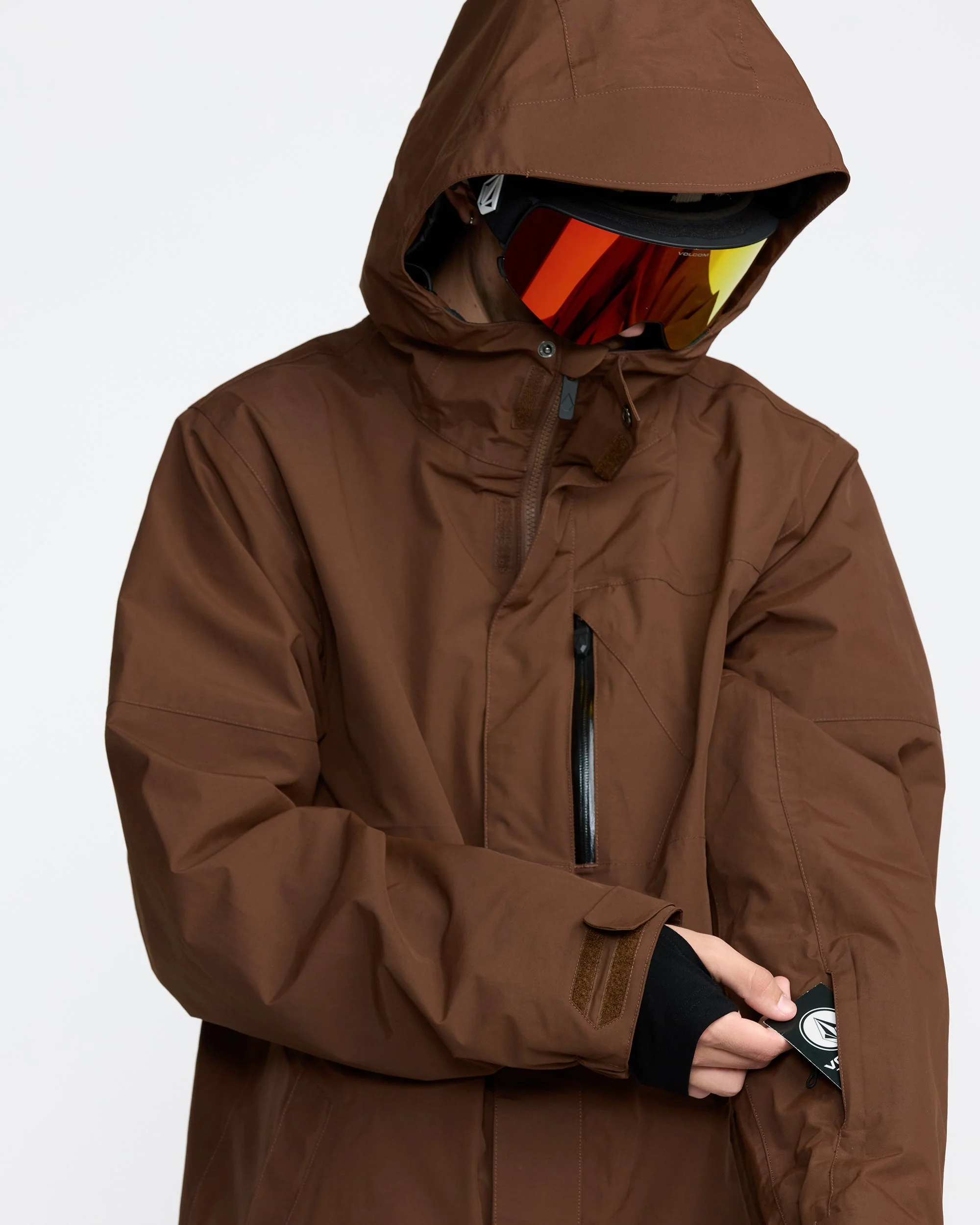 L Gore-Tex Jacke - Brown - Image 7