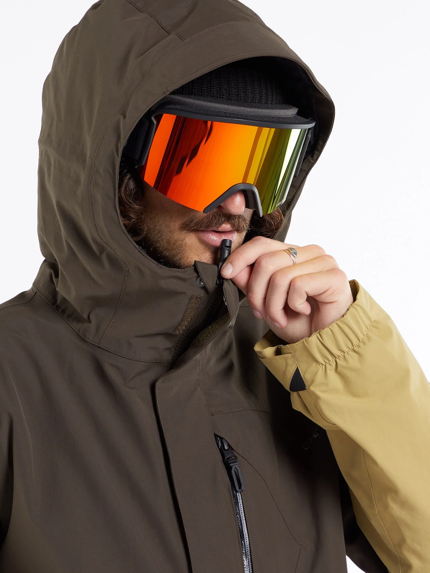 L Insulated Gore-Tex Jacke - BROWN - Image 7