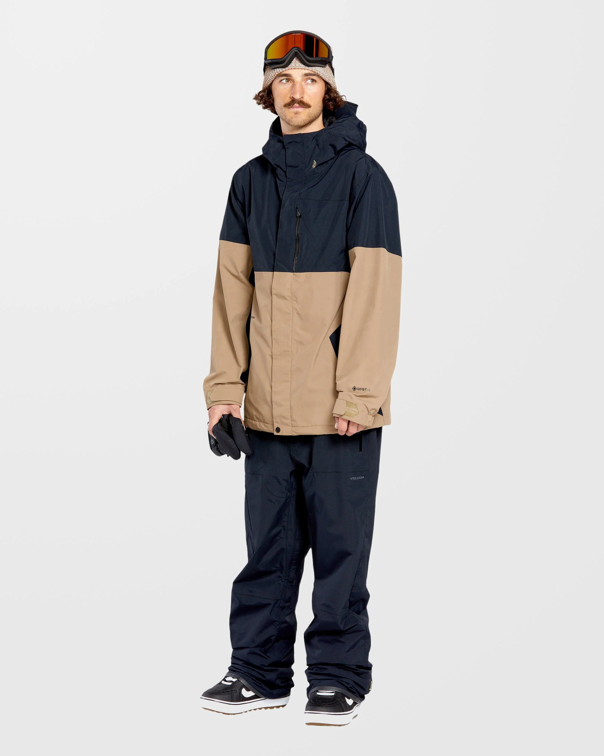 L Insulated Gore-Tex Jacke - Chestnut Brown - Image 3