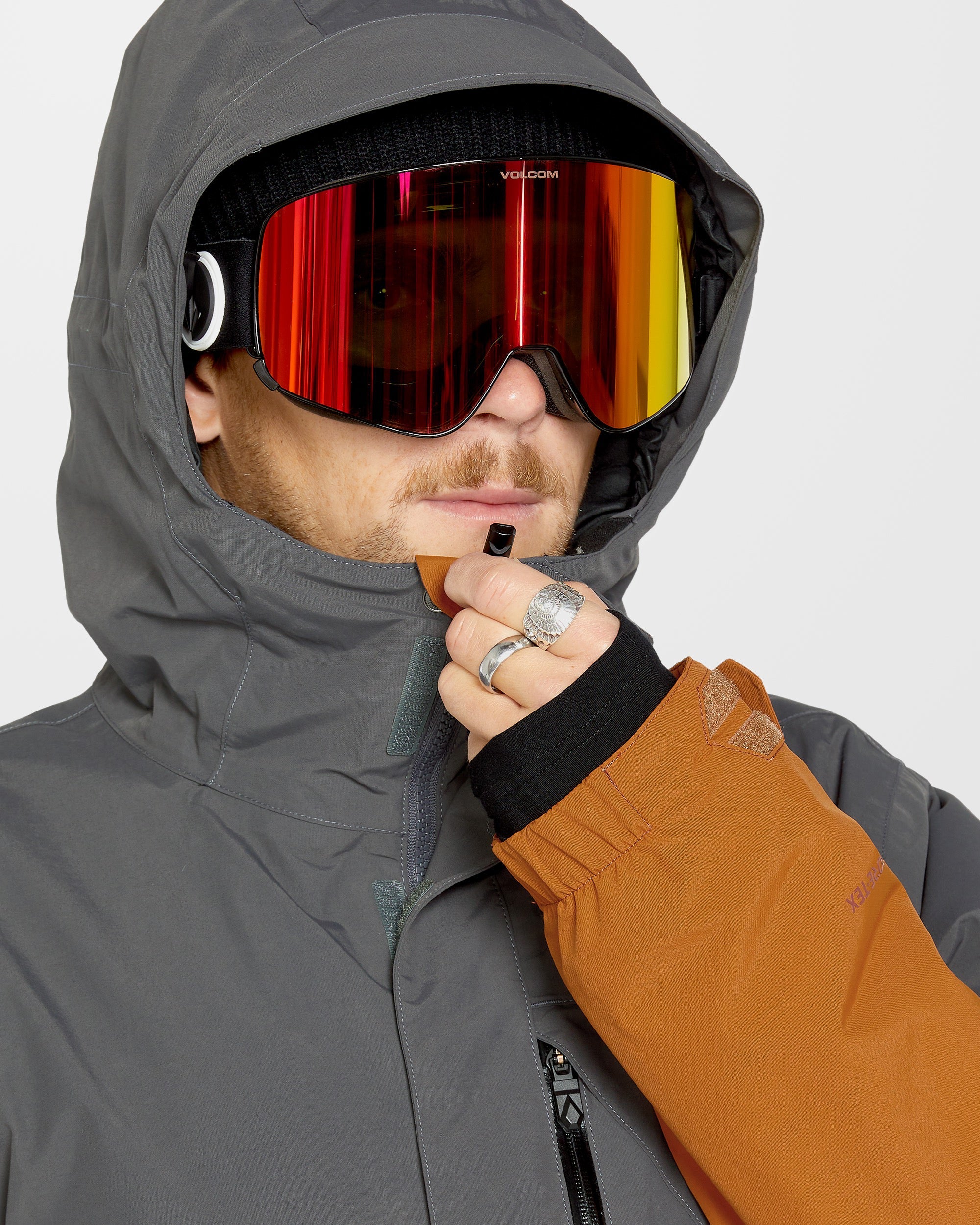L Insulated Gore-Tex Jacke - Caramel - Image 5