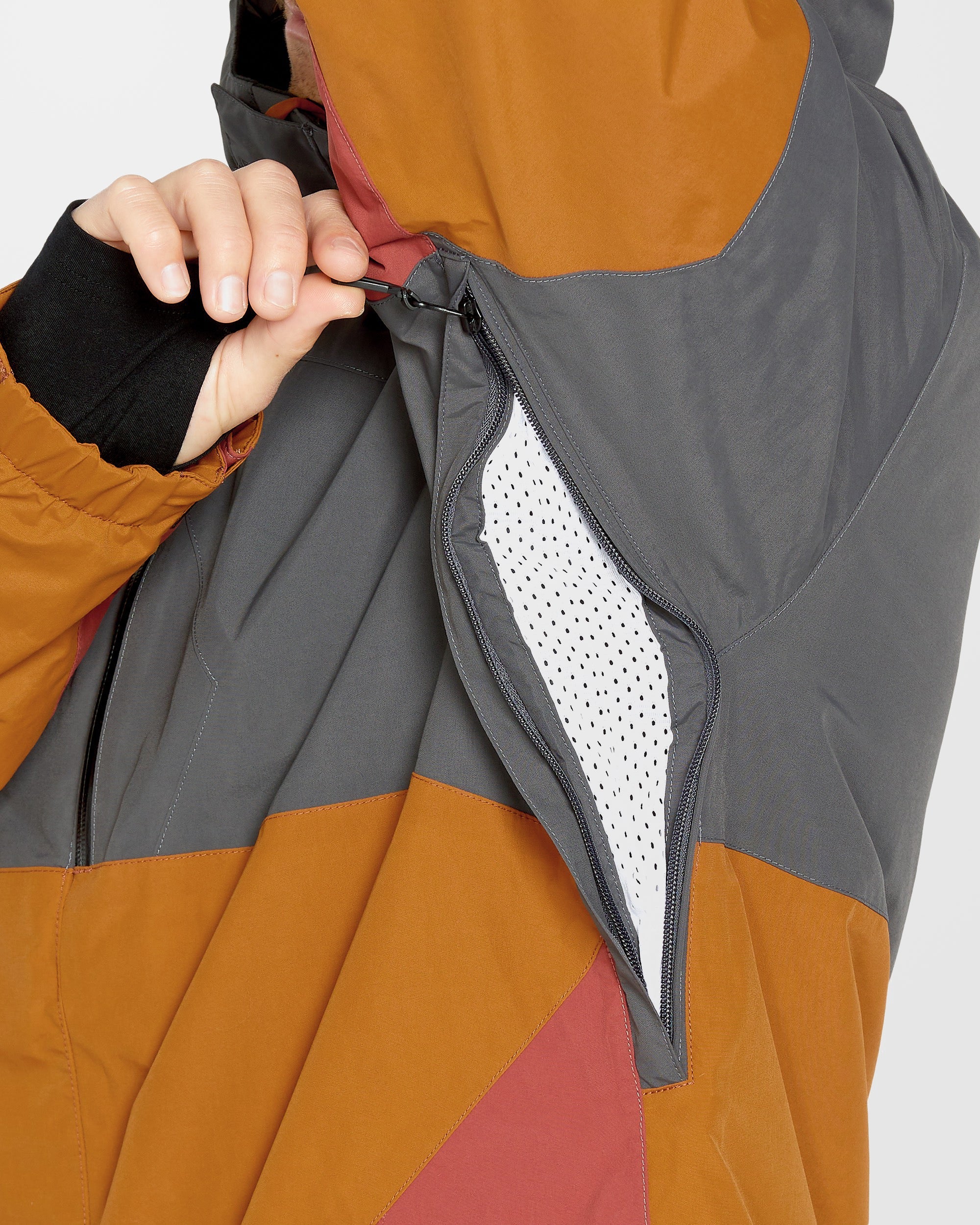 L Insulated Gore-Tex Jacke - Caramel - Image 6