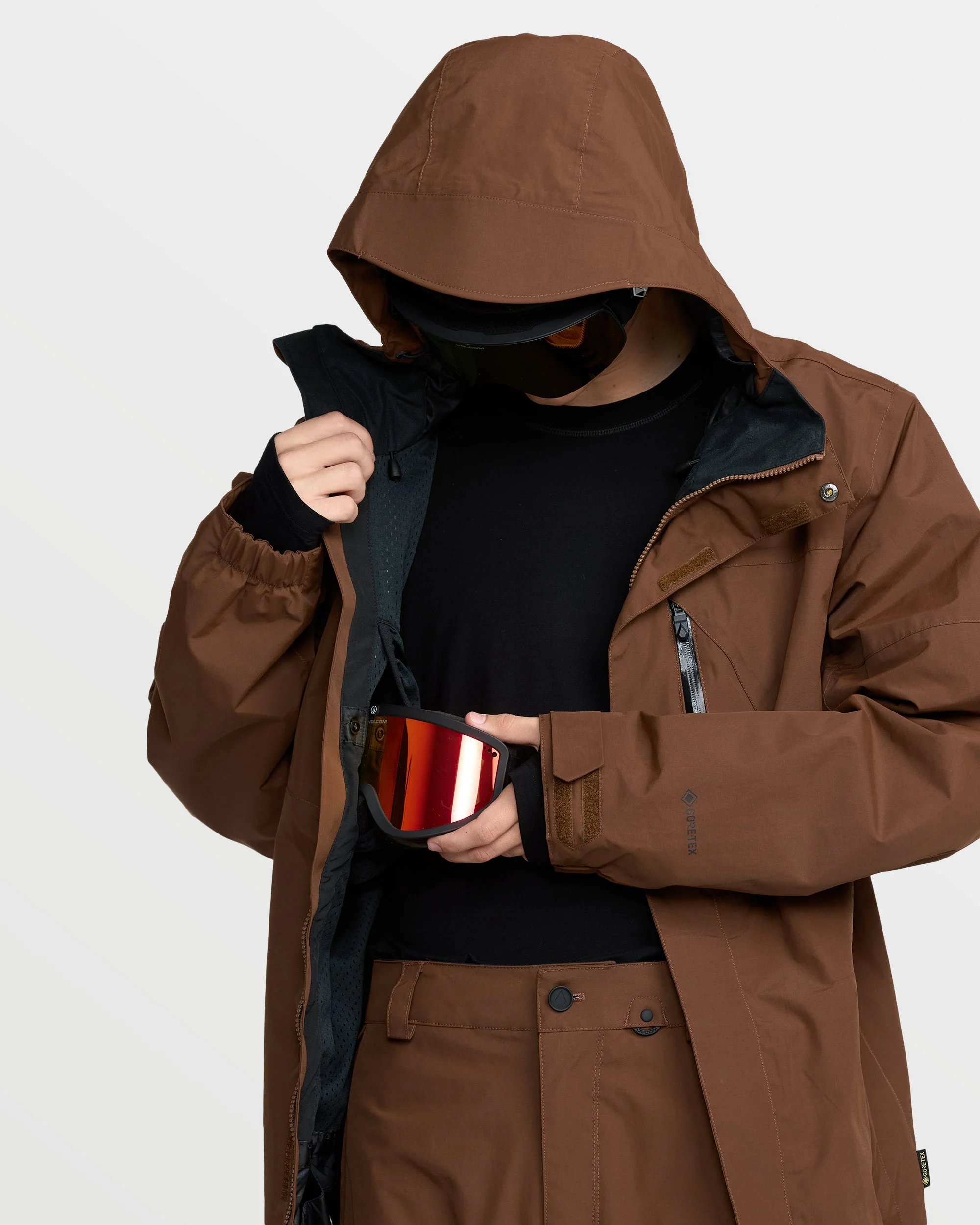 L Insulated Gore-Tex Jacke - Brown - Image 8