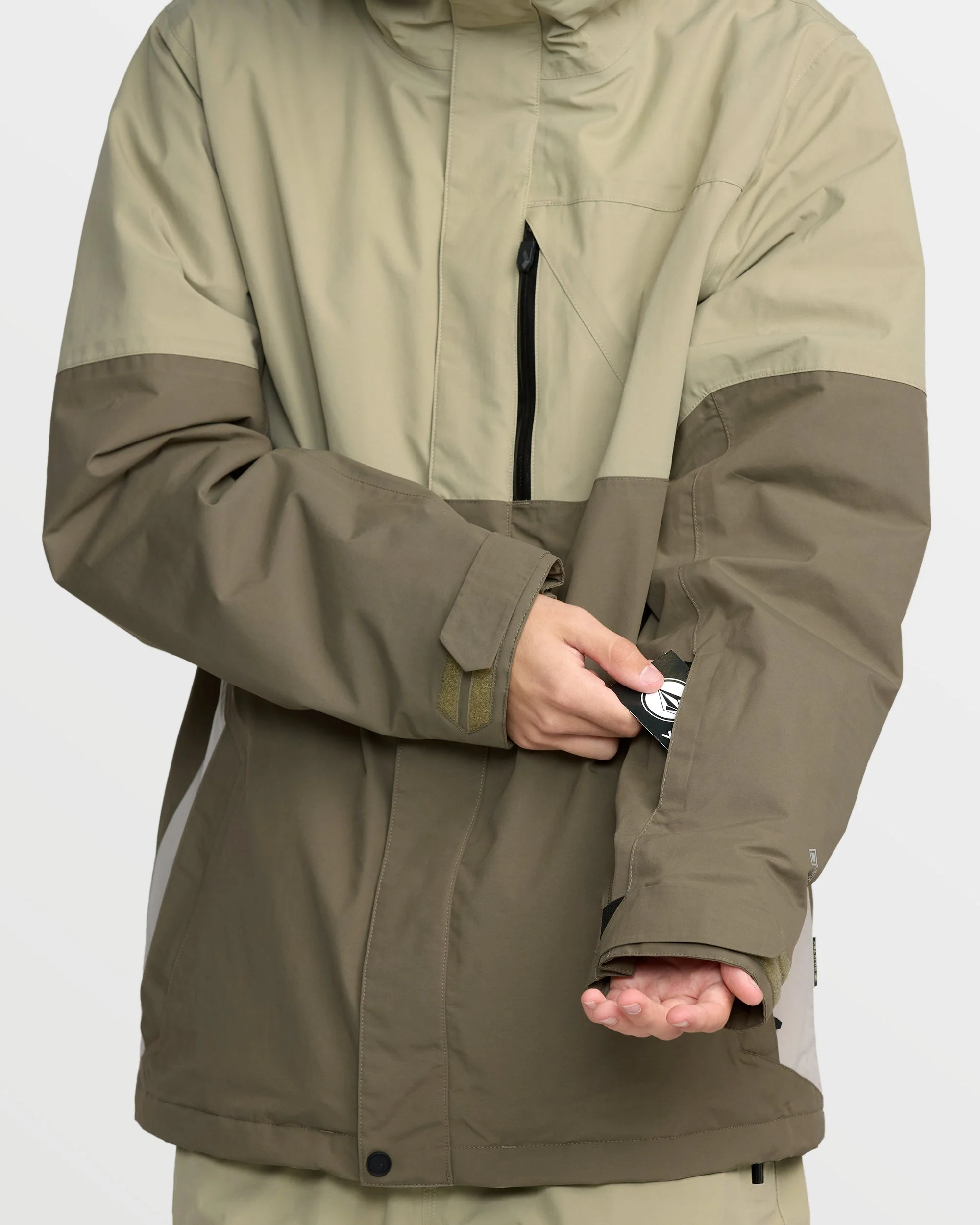 L Insulated Gore-Tex Jacke - Moss Green - Image 7