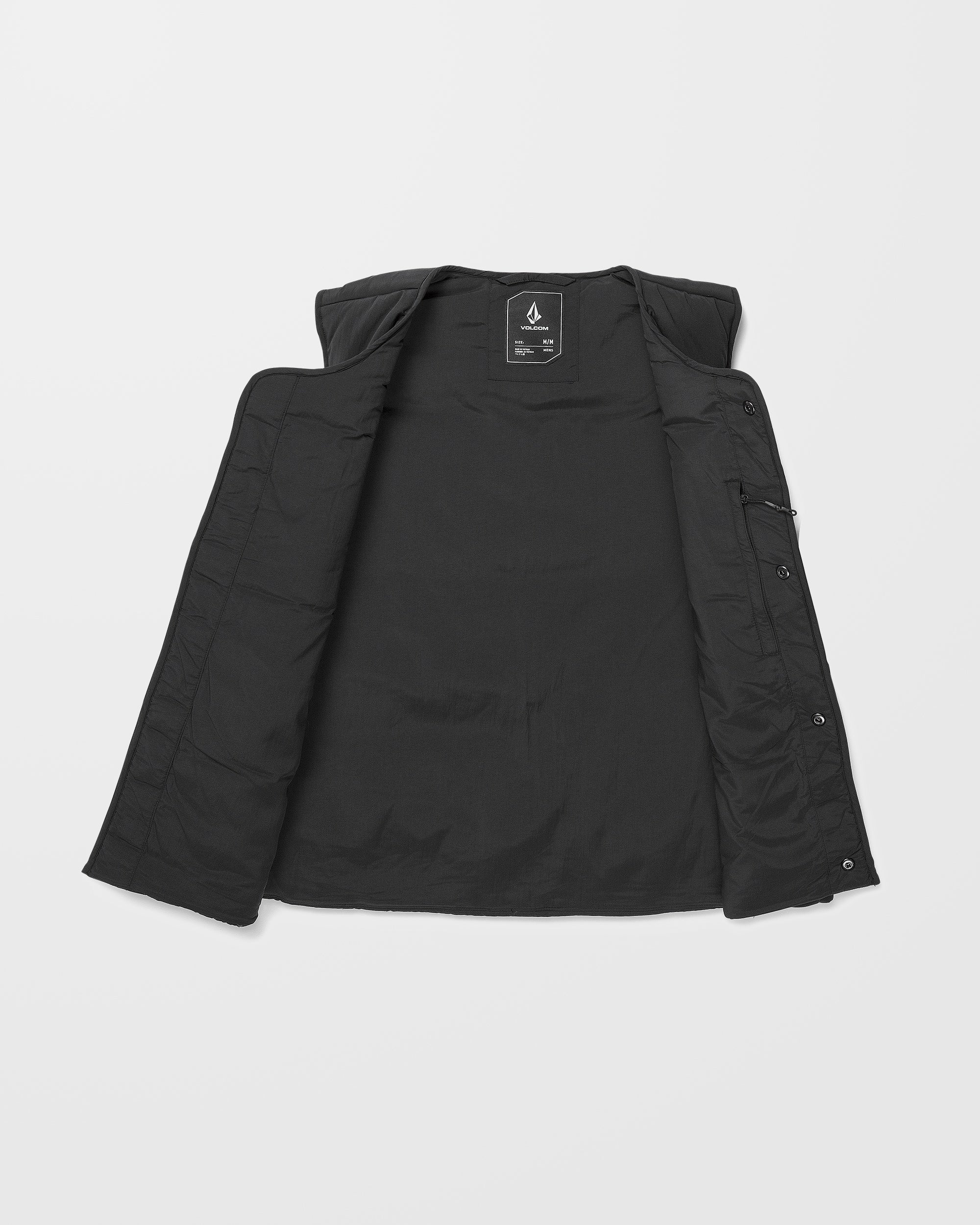Layered Up Weste - Black - Image 3