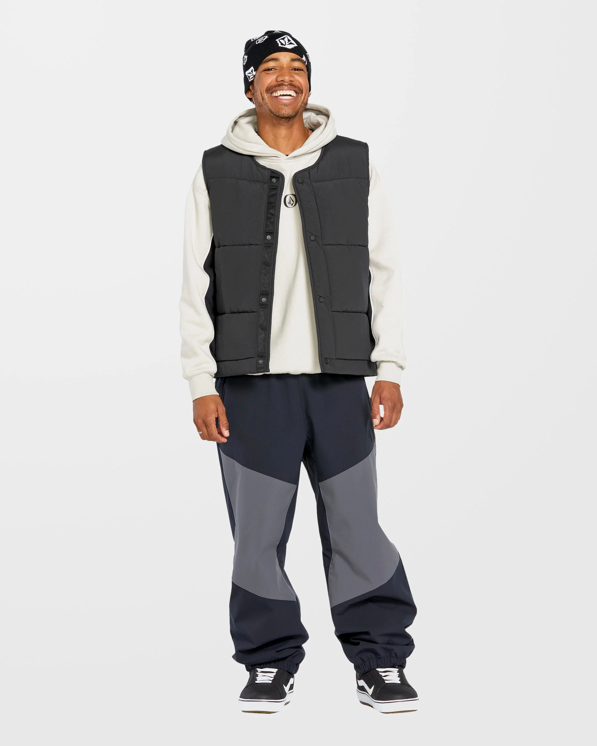 Layered Up Weste - Black - Image 6