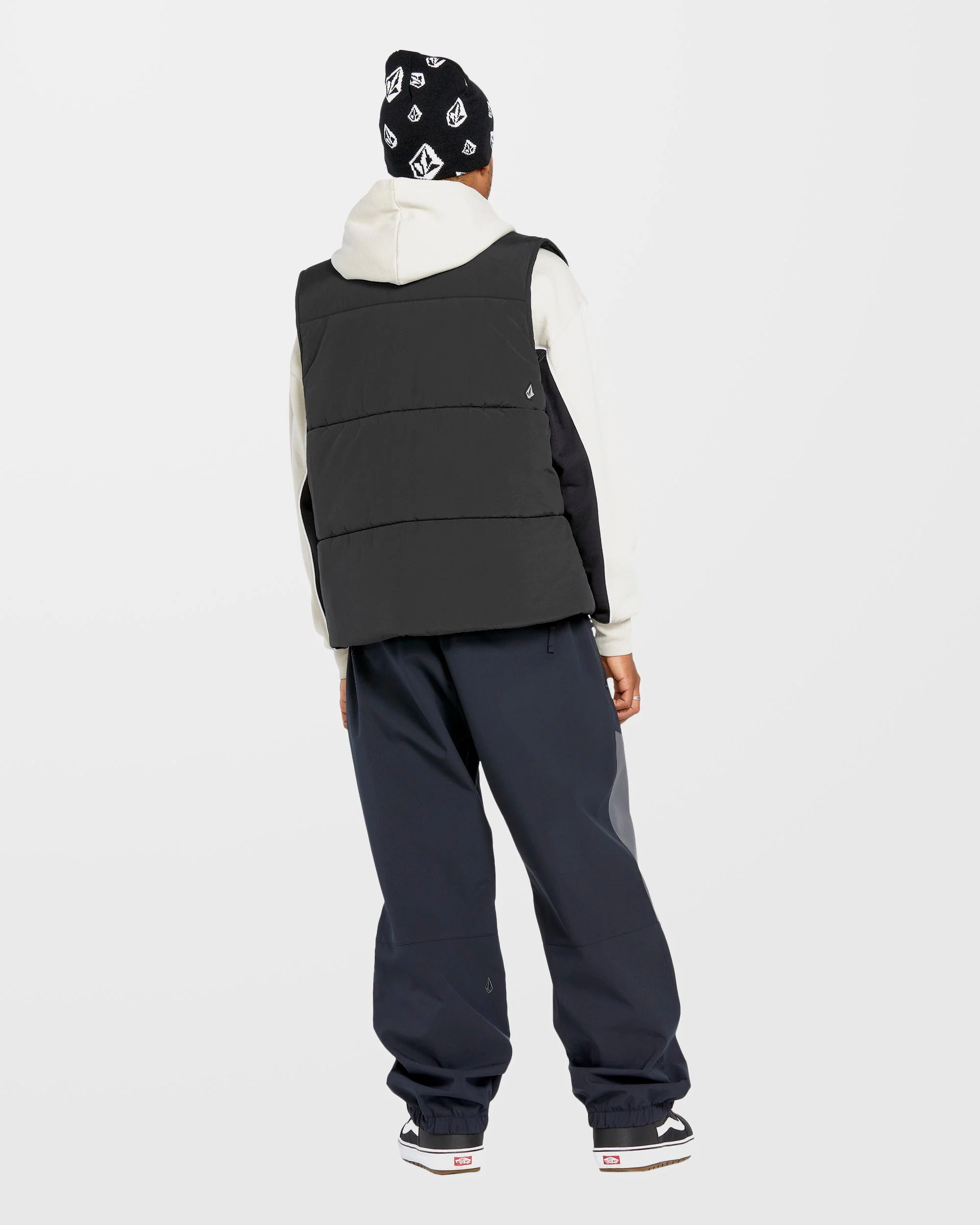 Layered Up Weste - Black - Image 7