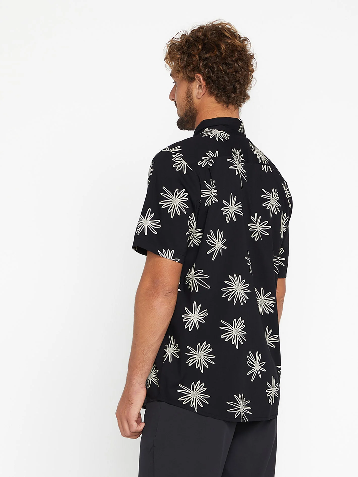Lazy Dazey T-Shirt - BLACK - Image 2