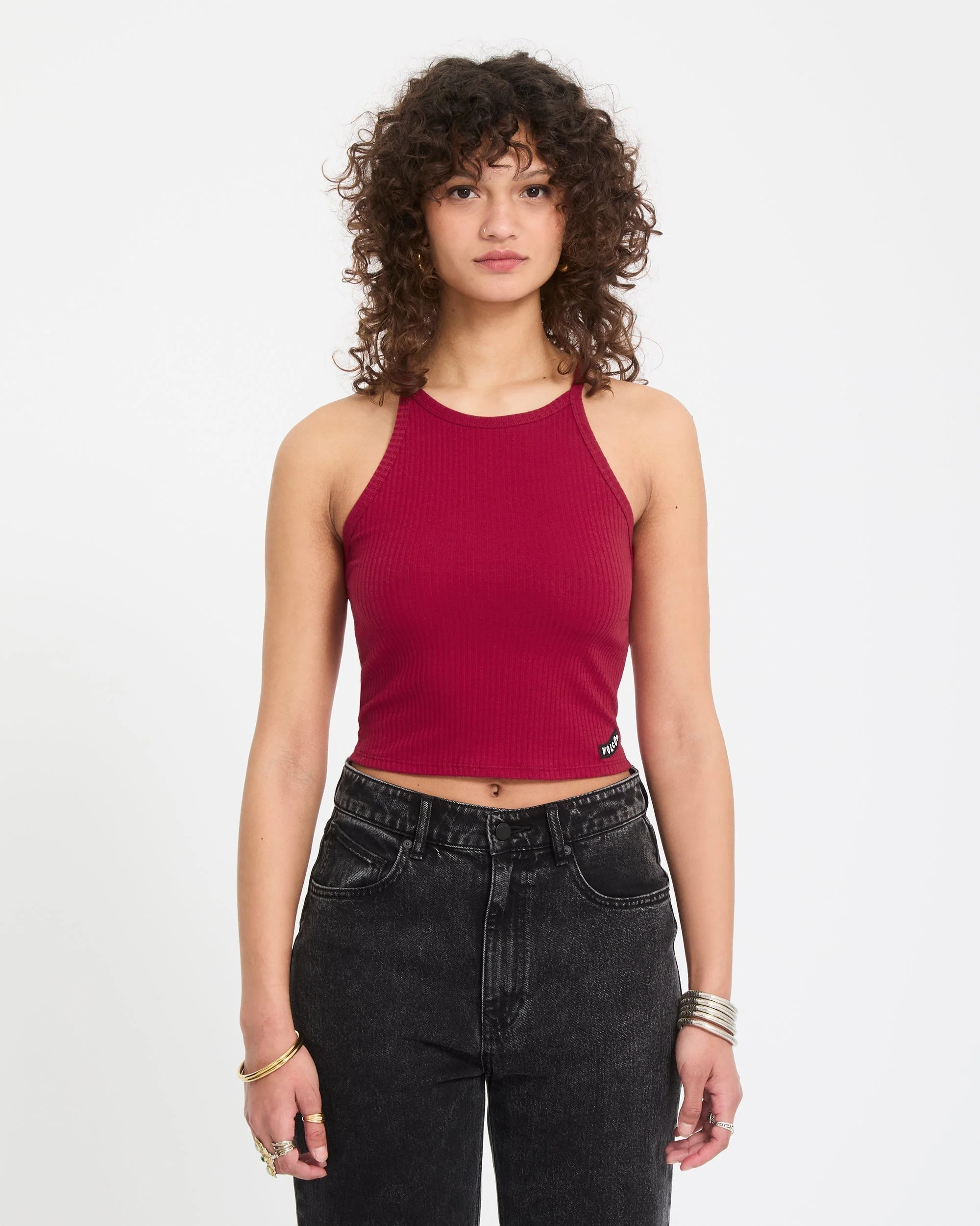 Leelee Tanktop - Deep Red