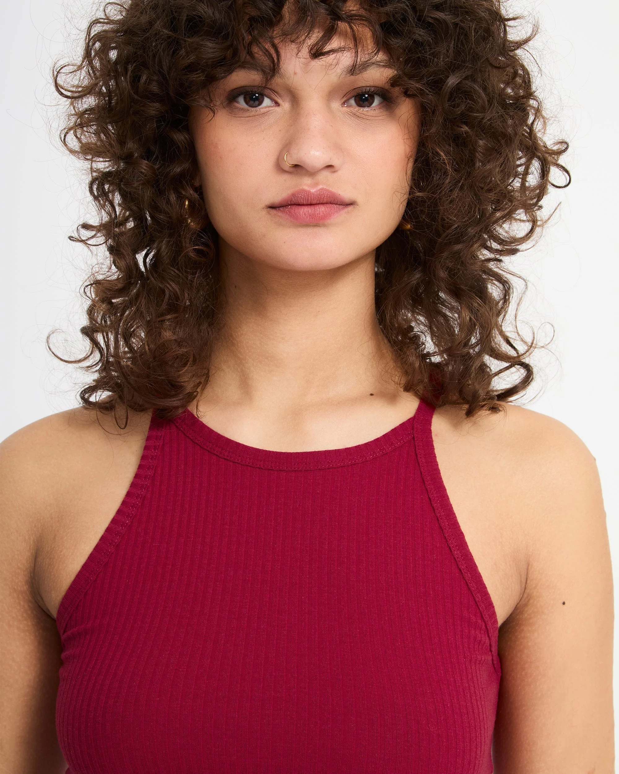 Leelee Tanktop - Deep Red - Image 4