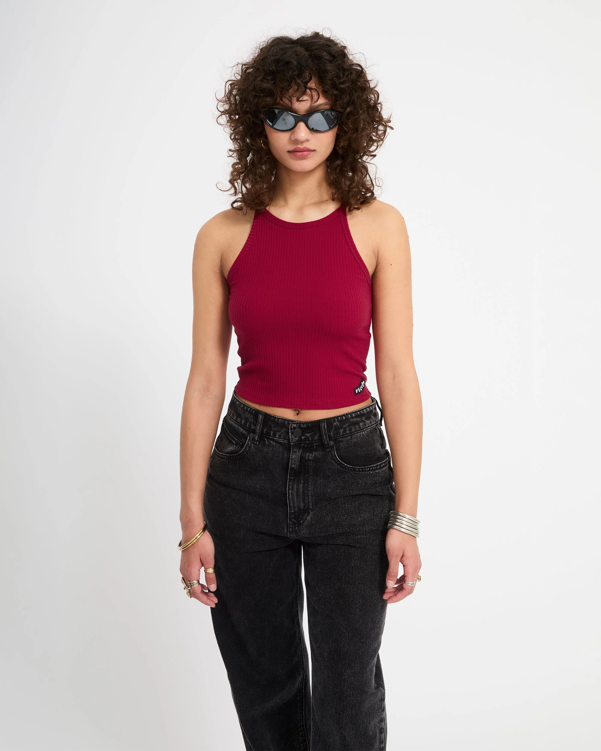 Leelee Tanktop - Deep Red - Image 6