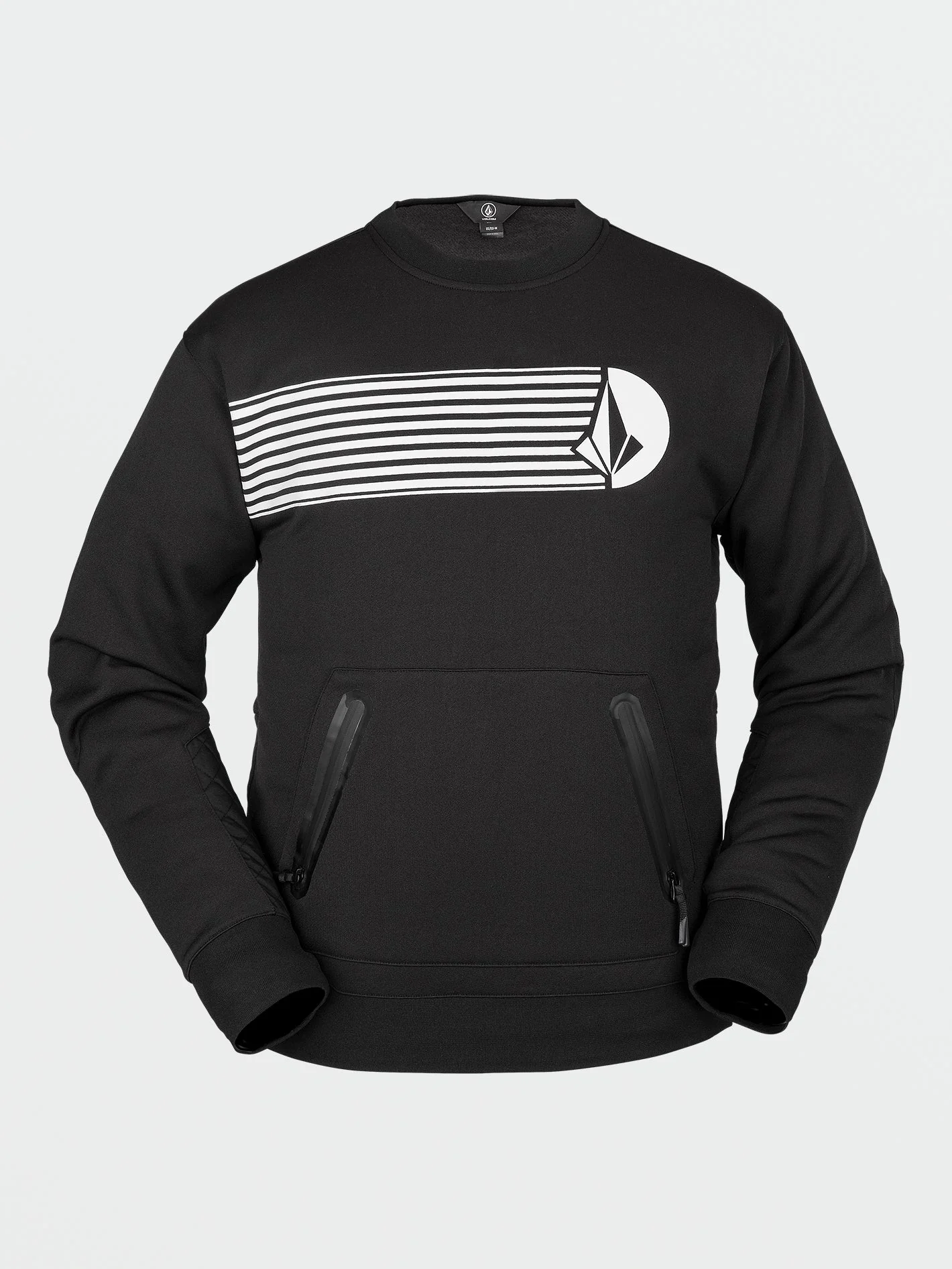 Let It Storm Fleece Sweatshirt - Black