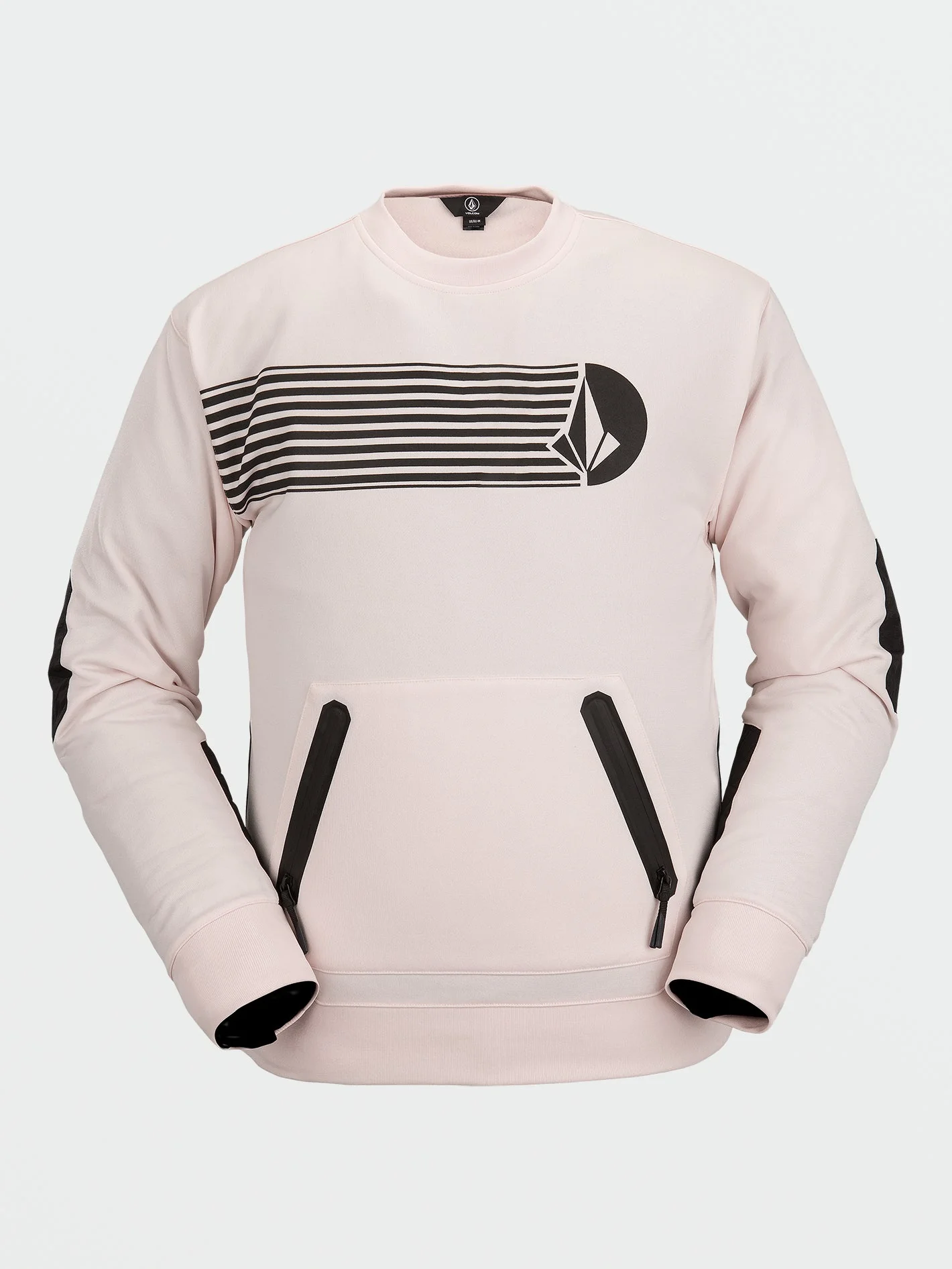 Let It Storm Fleece Sweatshirt - Party Pink