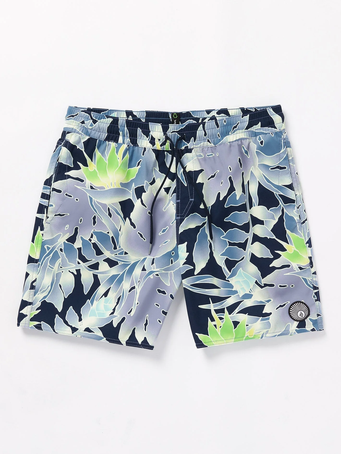 Lido Print Trunk 17" Boardshort - NAVY - Image 4