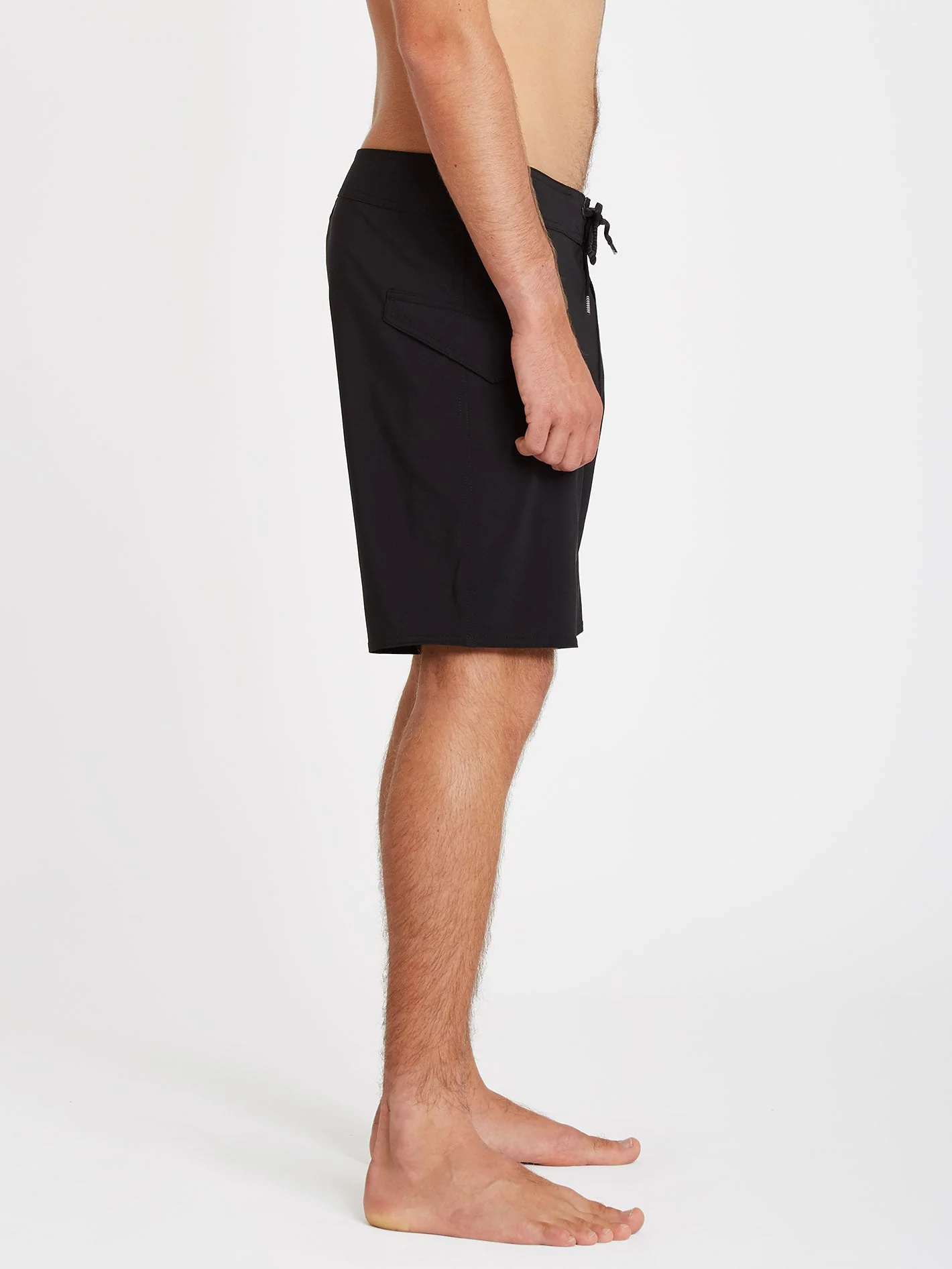 Lido Solid Mod 18" Badeshorts - BLACK - Image 11
