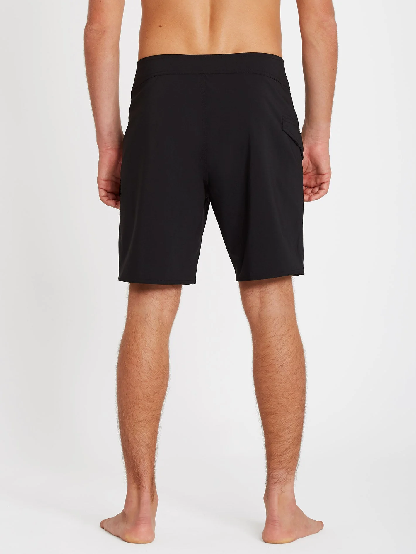 Lido Solid Mod 18" Badeshorts - BLACK - Image 7