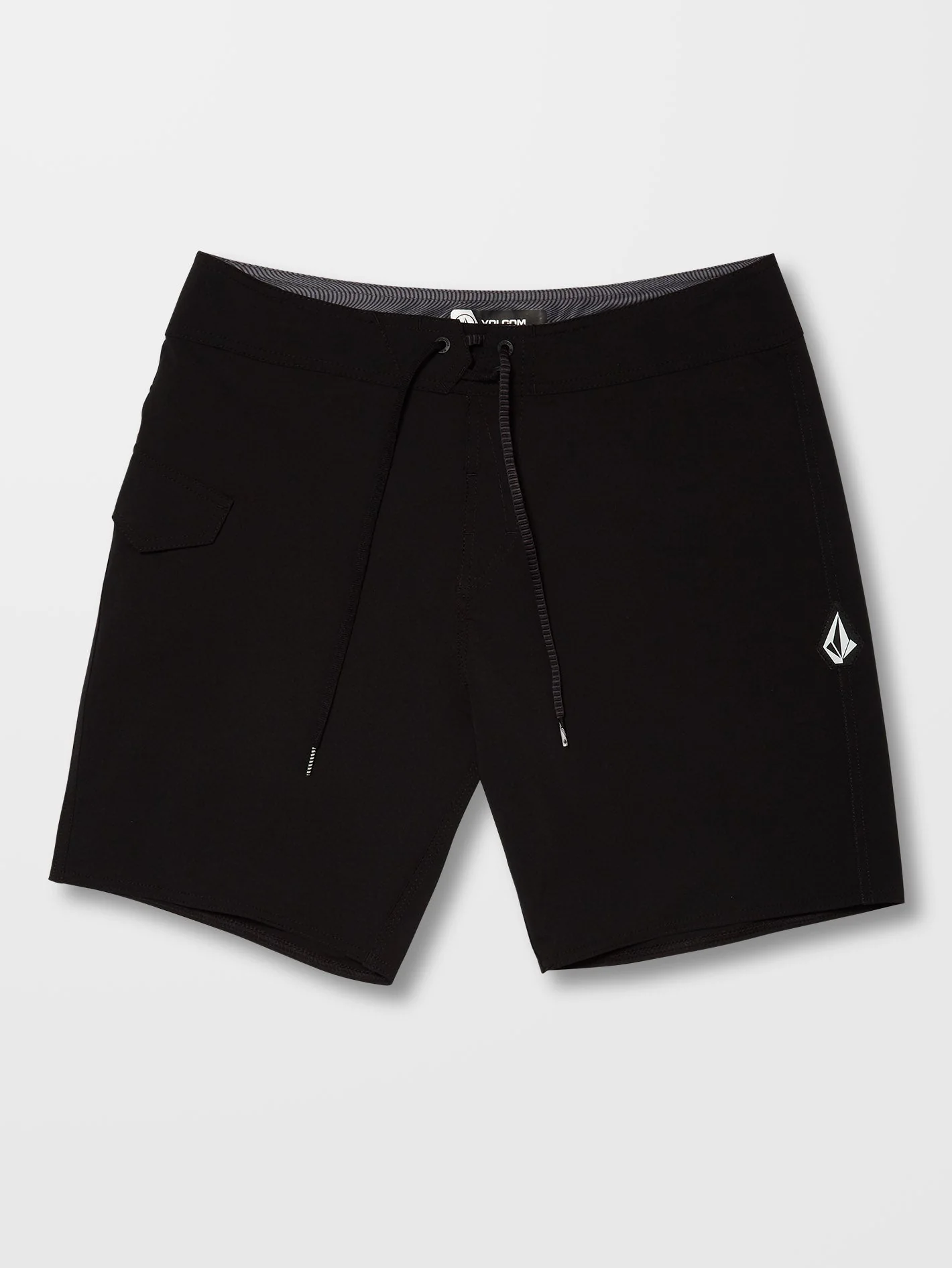 Lido Solid Mod 18" Badeshorts - BLACK - Image 8
