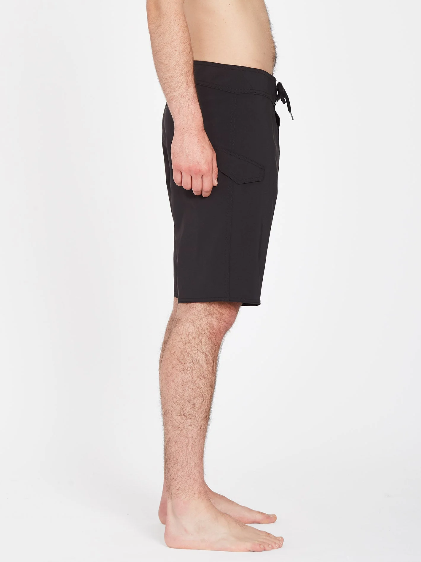 Lido Solid Mod 20" Badeshorts - BLACK - Image 6
