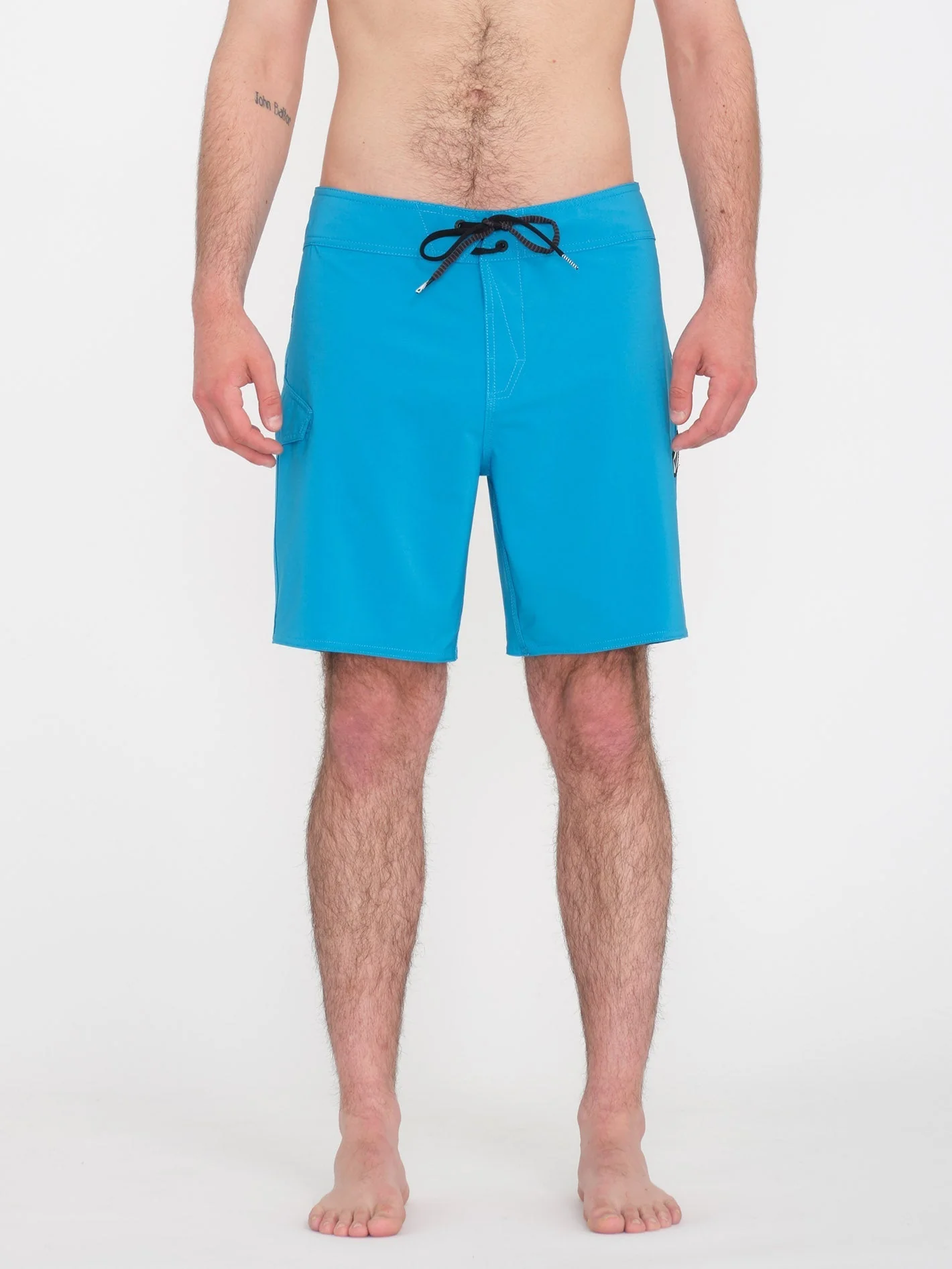 Lido Solid Mod 18" Boardshort - TIDAL BLUE