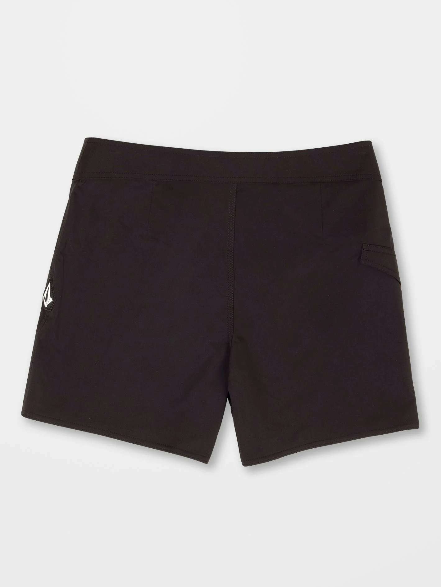 Lido Solid Mod 16" Boardshort - BLACK - Image 6