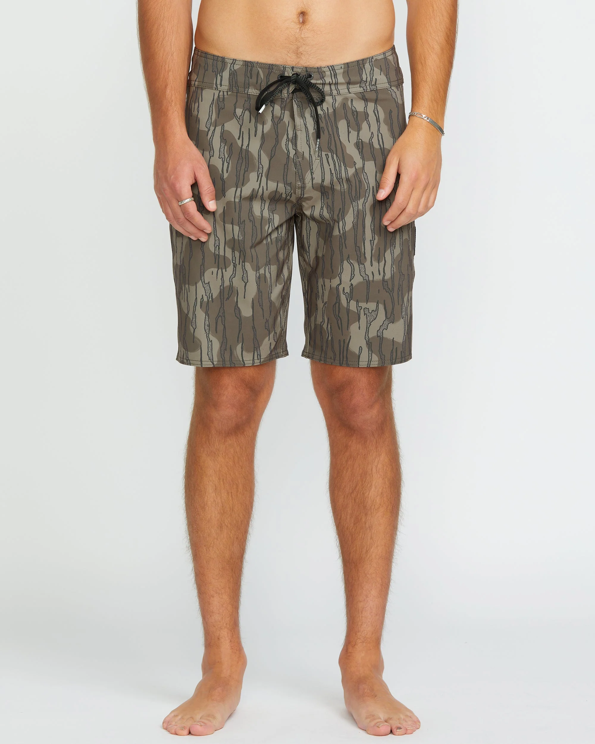 Lido Solid Mod 20" Boardshorts - BRINDLE