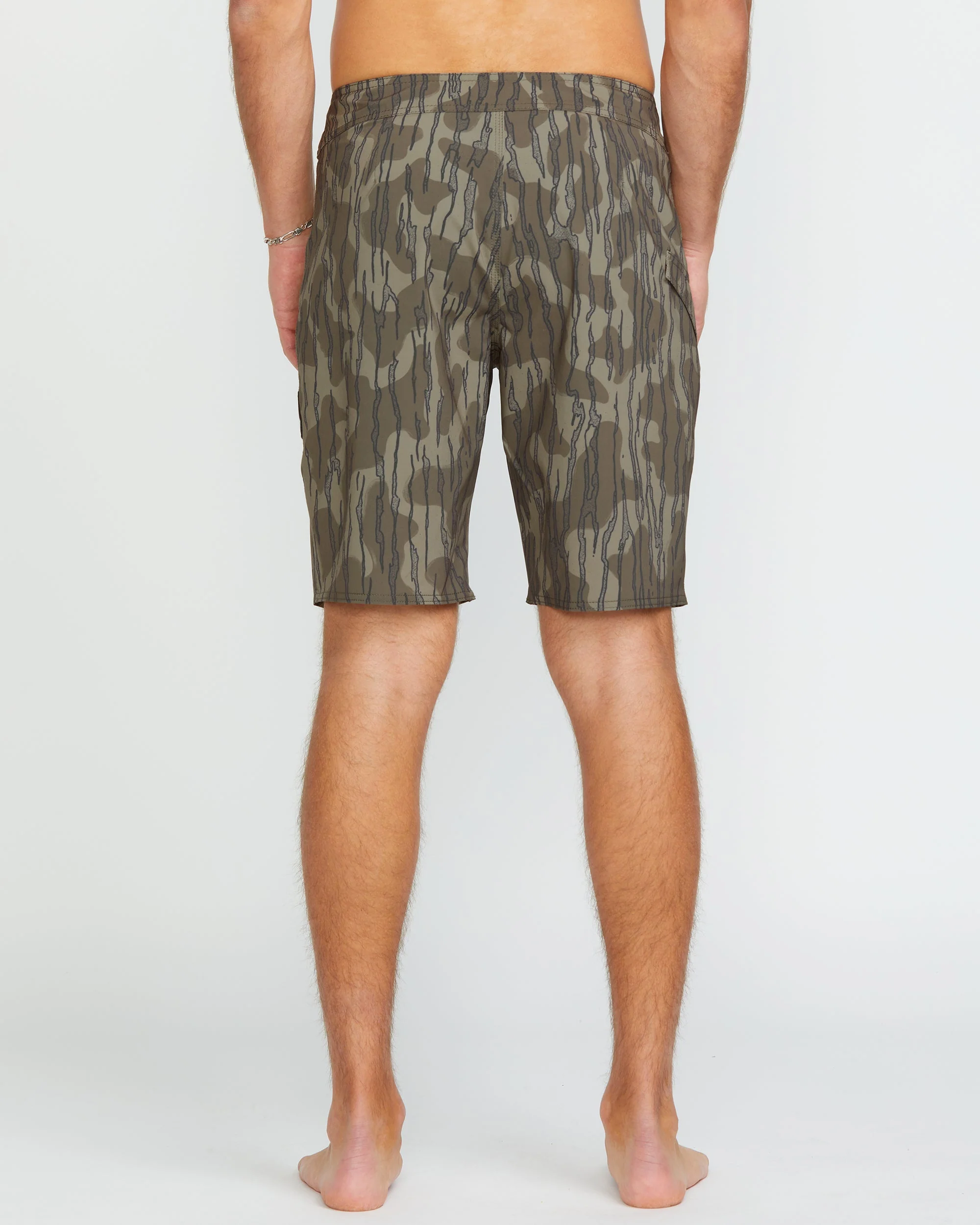 Lido Solid Mod 20" Boardshorts - BRINDLE - Image 2