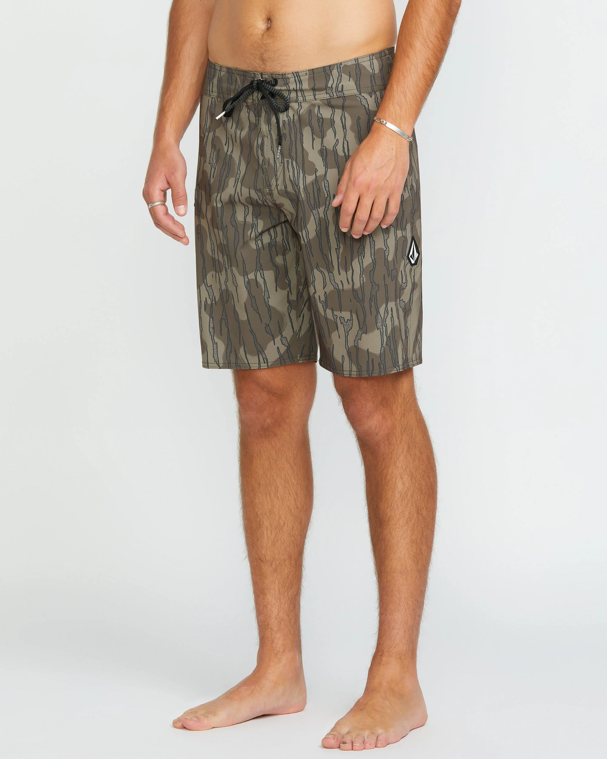 Lido Solid Mod 20" Boardshorts - BRINDLE - Image 3