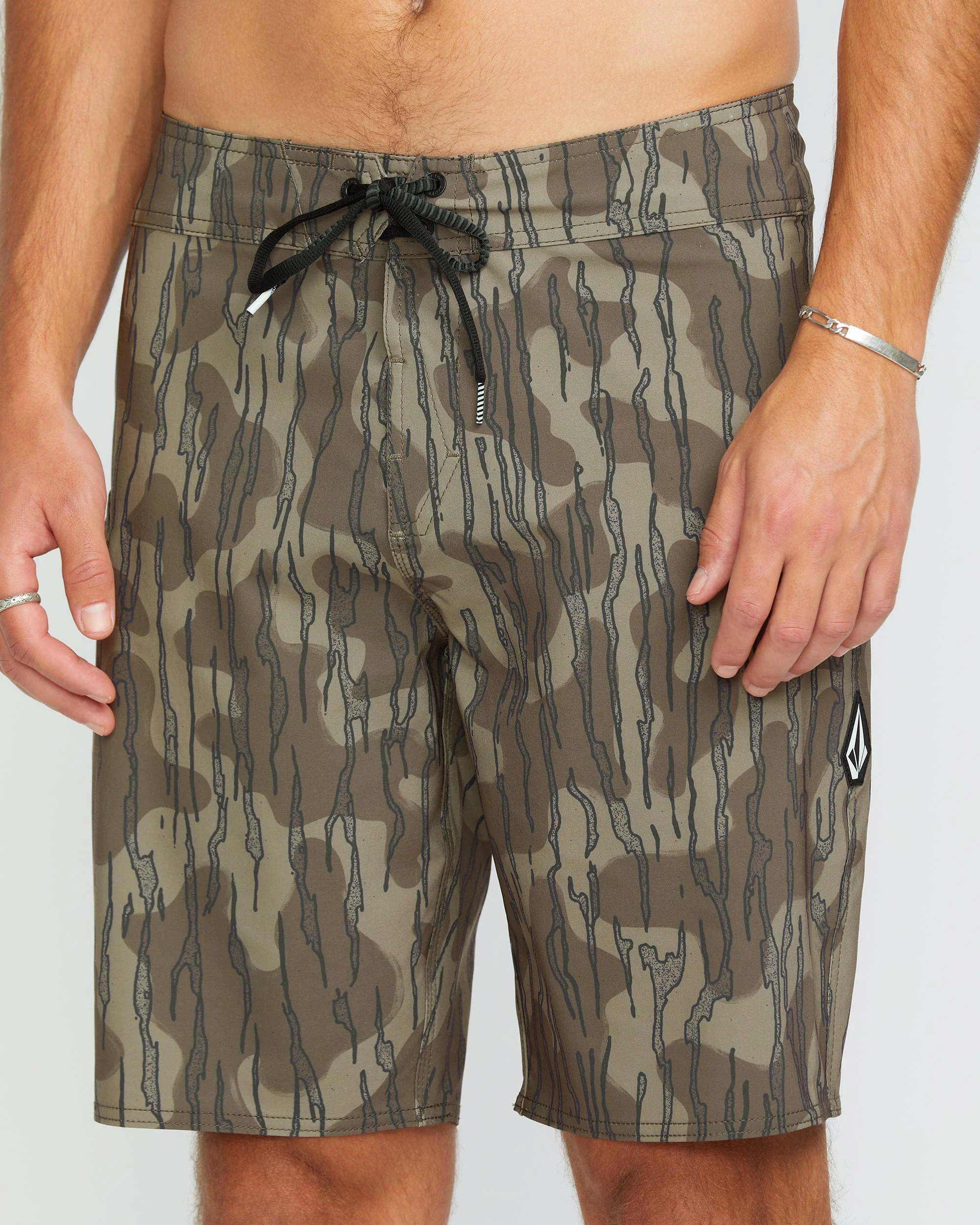 Lido Solid Mod 20" Boardshorts - BRINDLE - Image 4