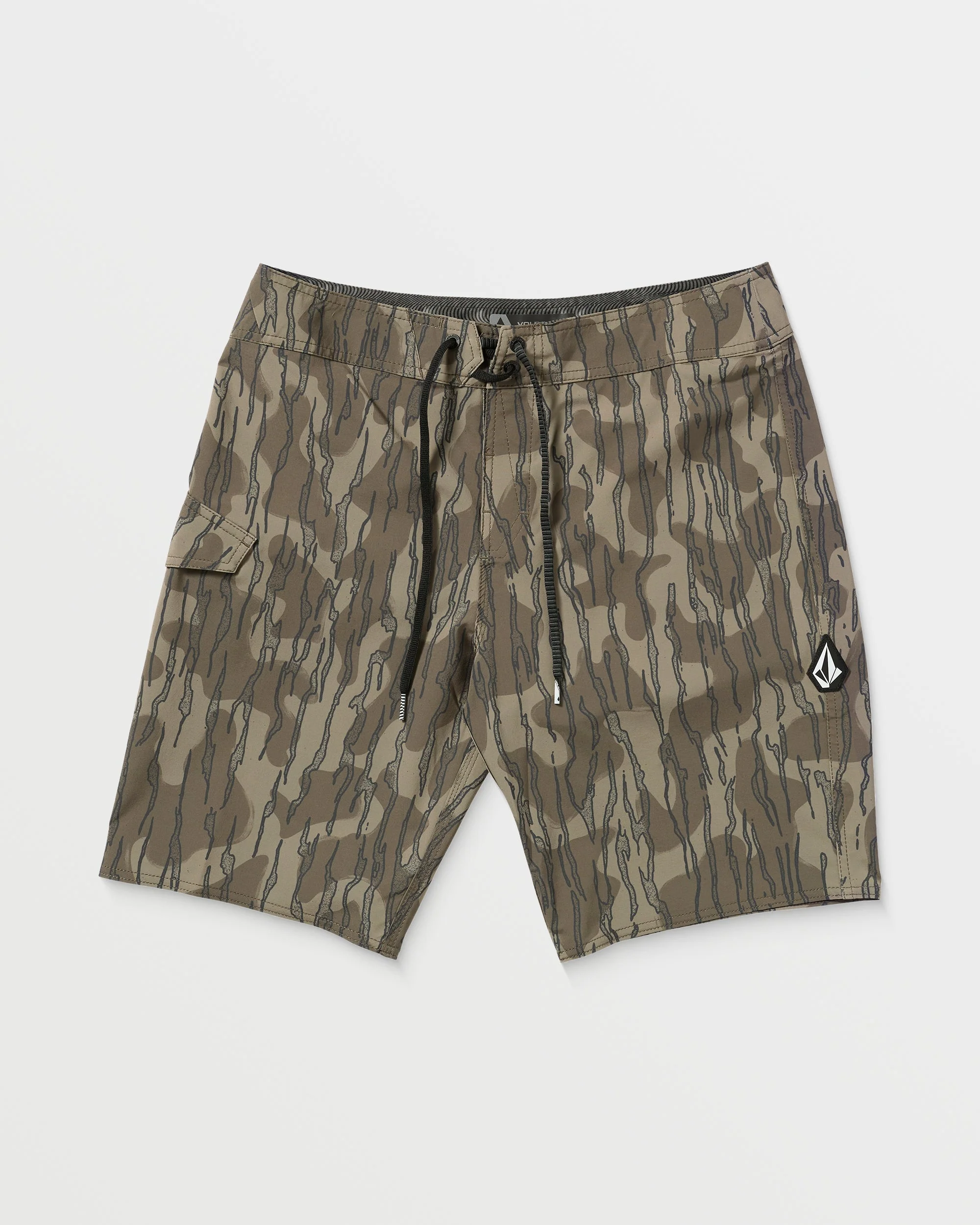 Lido Solid Mod 20" Boardshorts - BRINDLE - Image 7